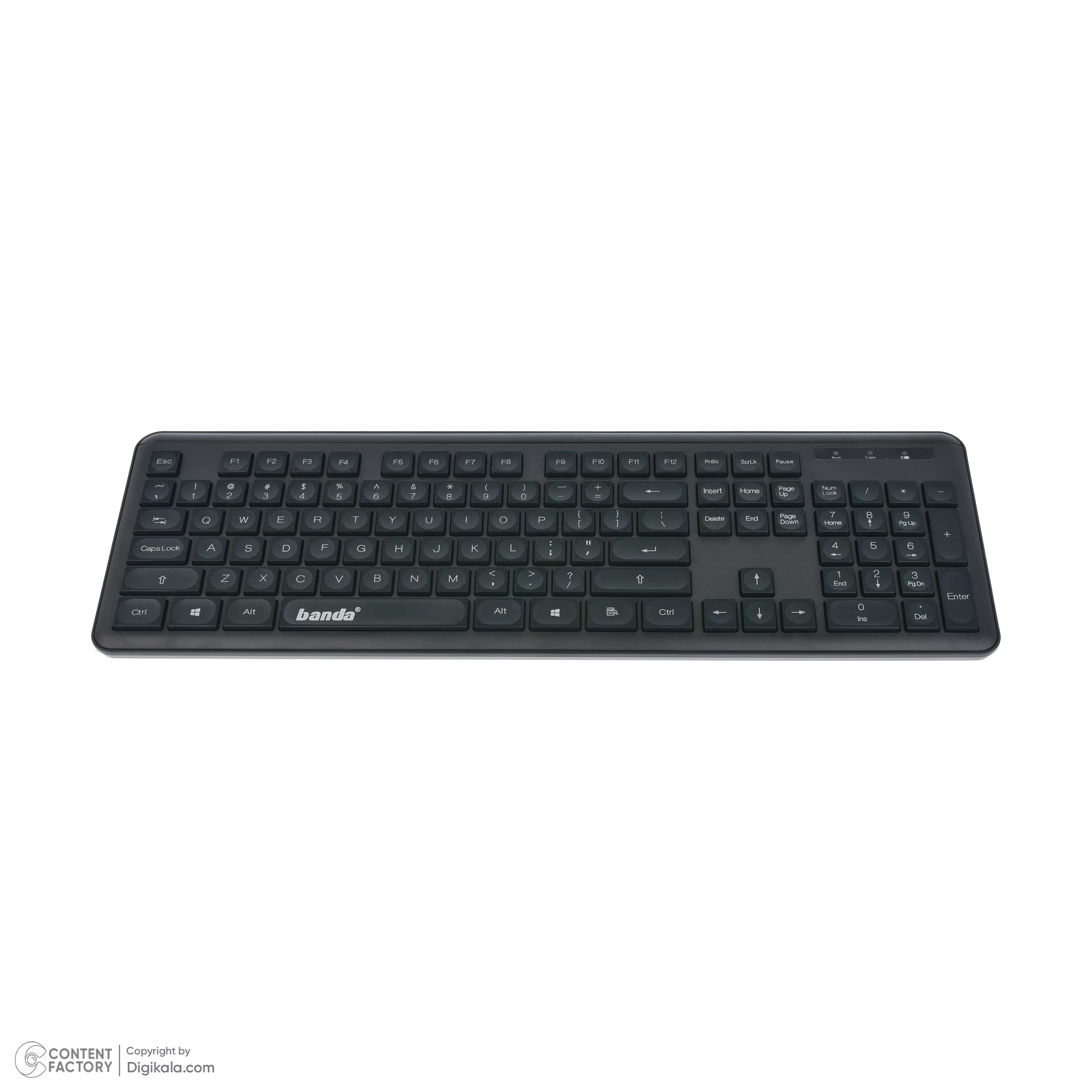 کیبورد و ماوس بی‌سیم باندا مدل C400