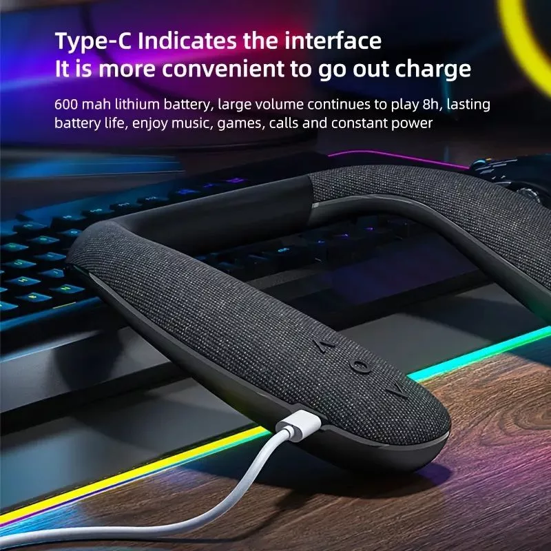 اسپیکر گیمینگ گردنی راکمیا مدل EBS-905