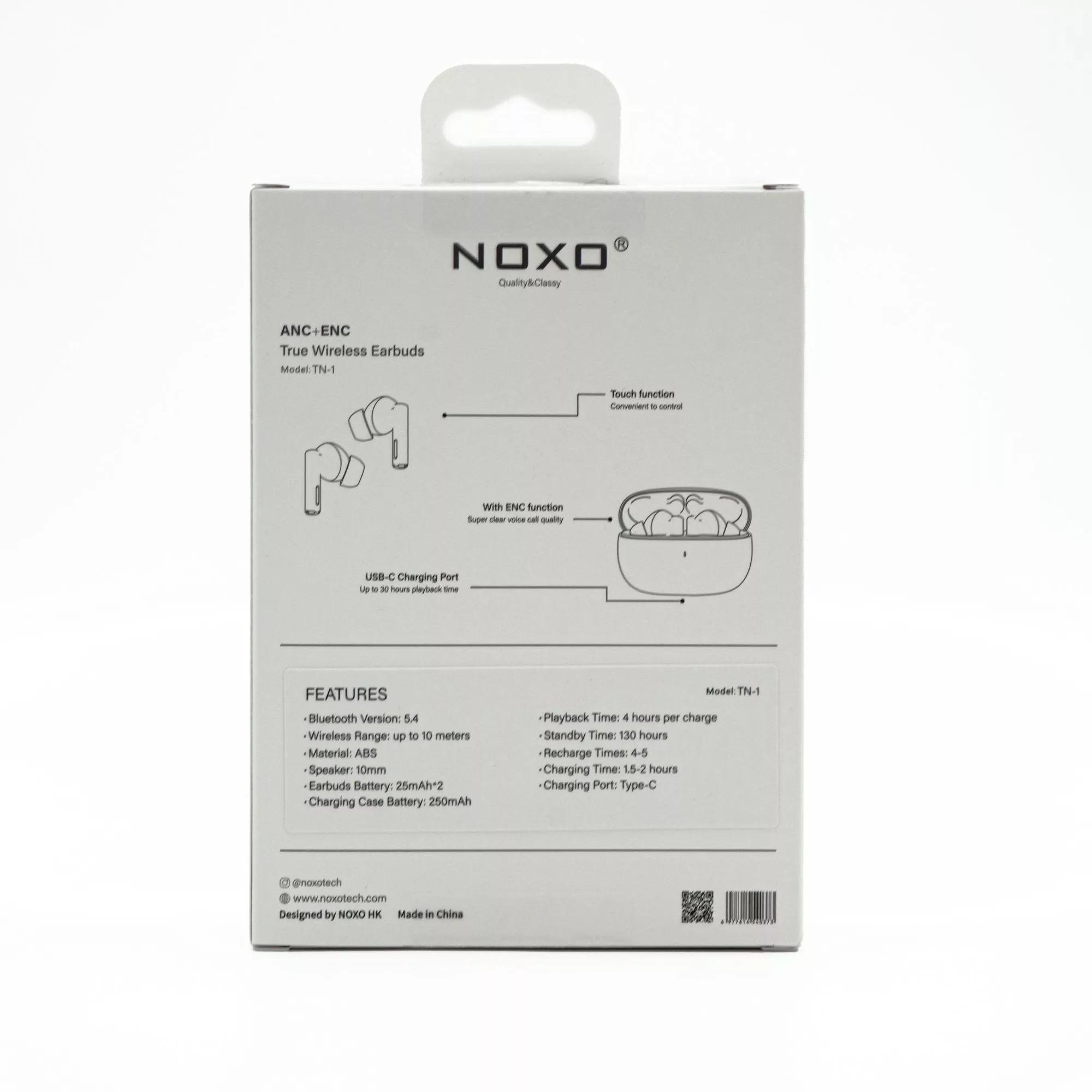 هدفون بلوتوثی نوکسو مدل TN-1-ENC