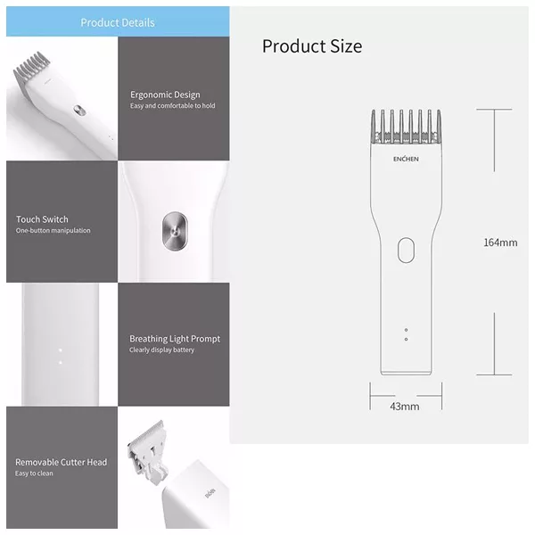 ماشین اصلاح موی سر ان شن مدل boost 2021