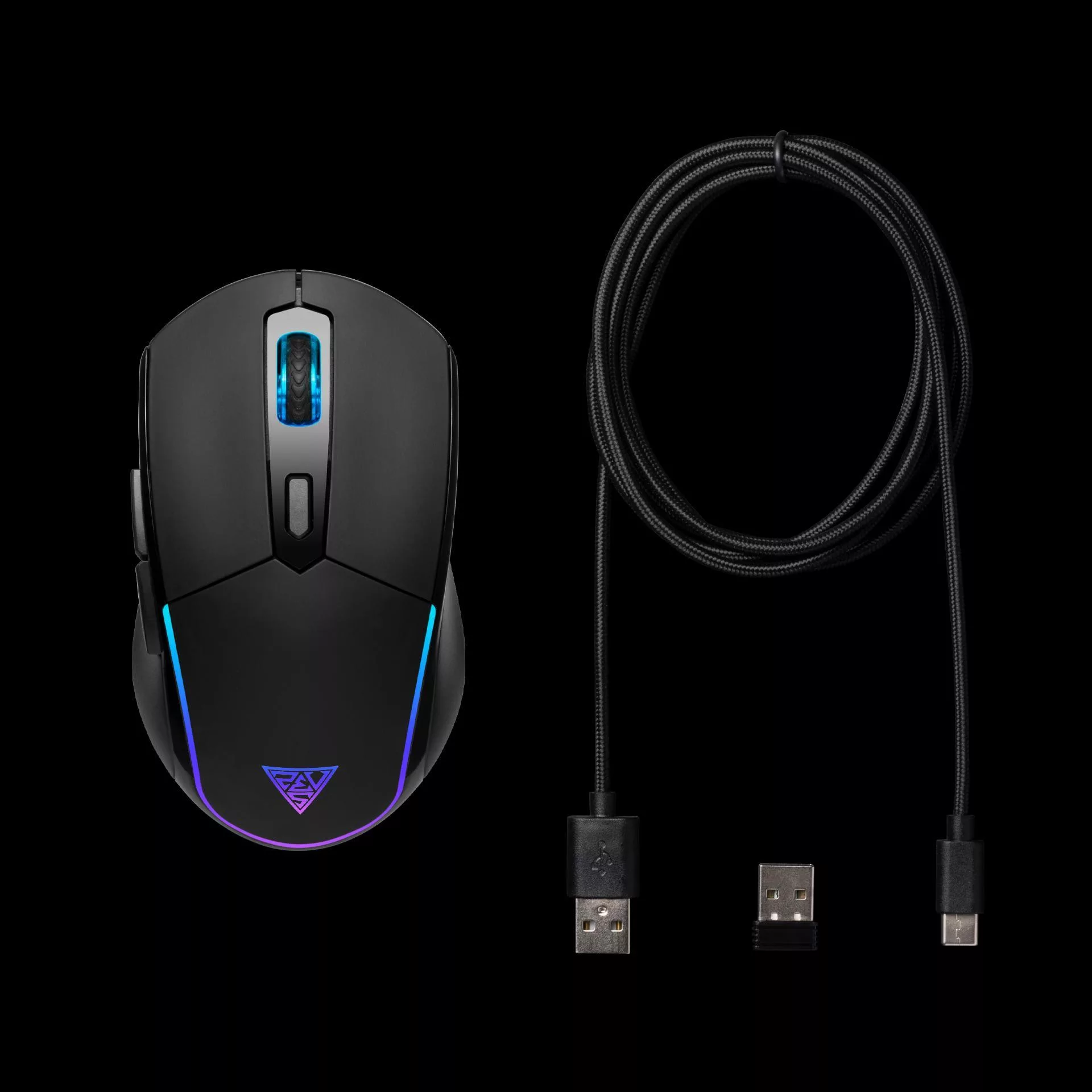 ماوس بی سیم مخصوص بازی گیم دیاس مدل HADES M2