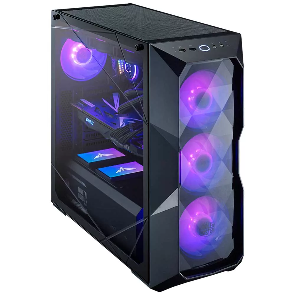 کیس کامپیوتر کولر مستر مدل TD500 CRYSTAL ARGB