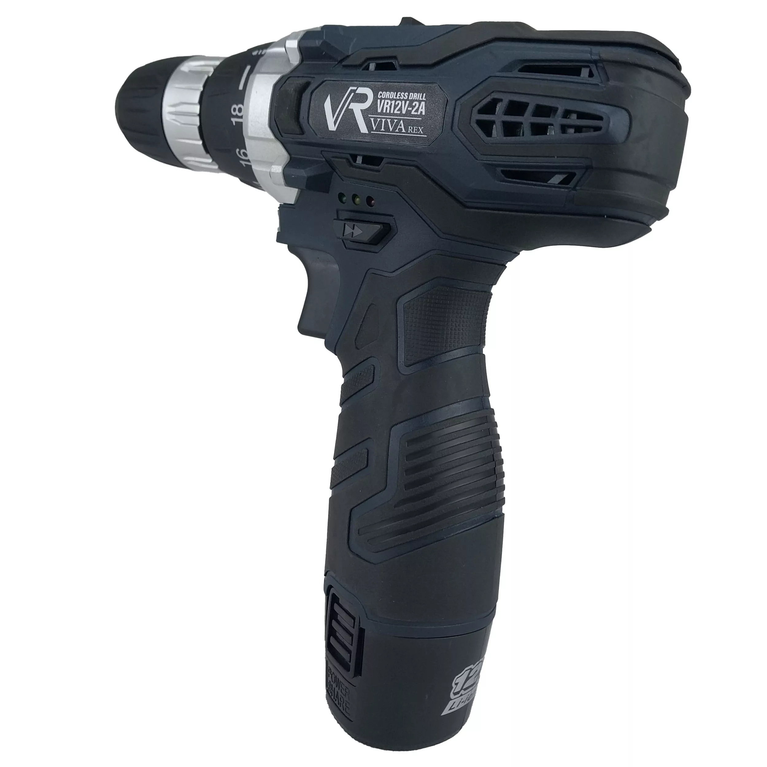 دریل پیچ گوشتی شارژی ویوارکس مدل VR12V-2A-NEW مجموعه 28 عددی