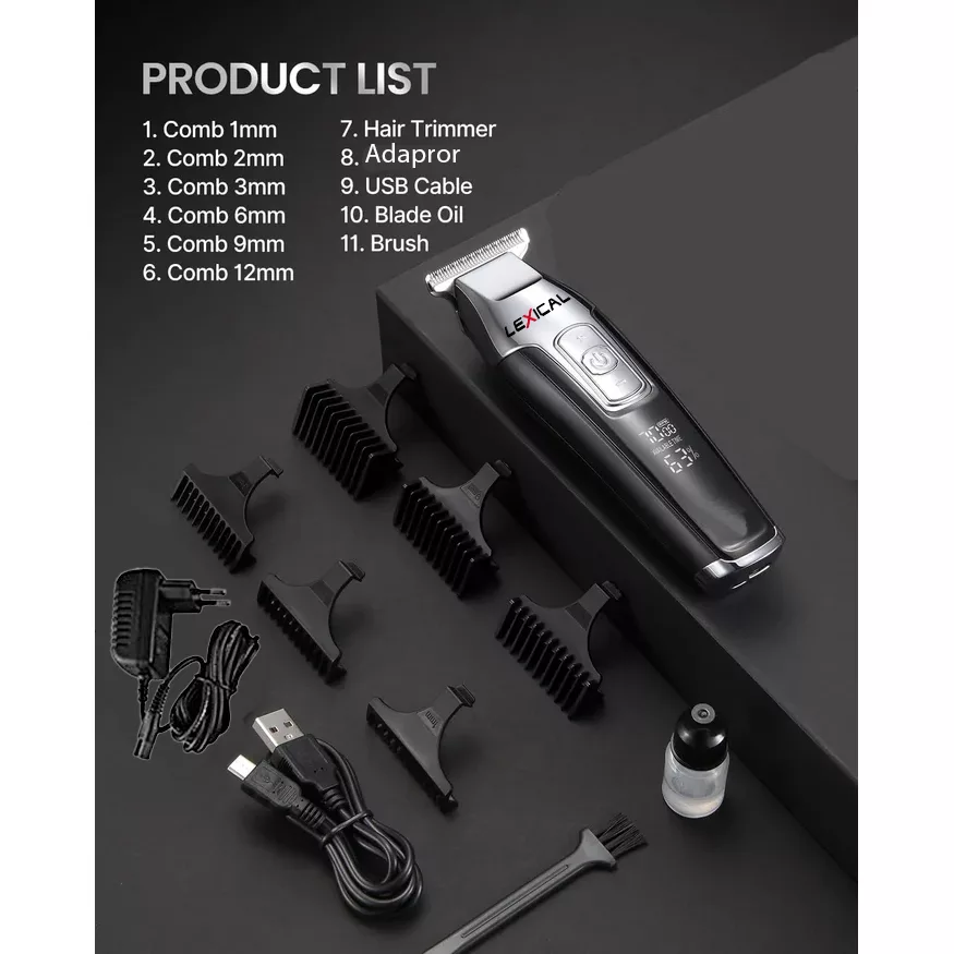 ماشین اصلاح موی سر و صورت شارژی لکسیکال مدل LH-7030