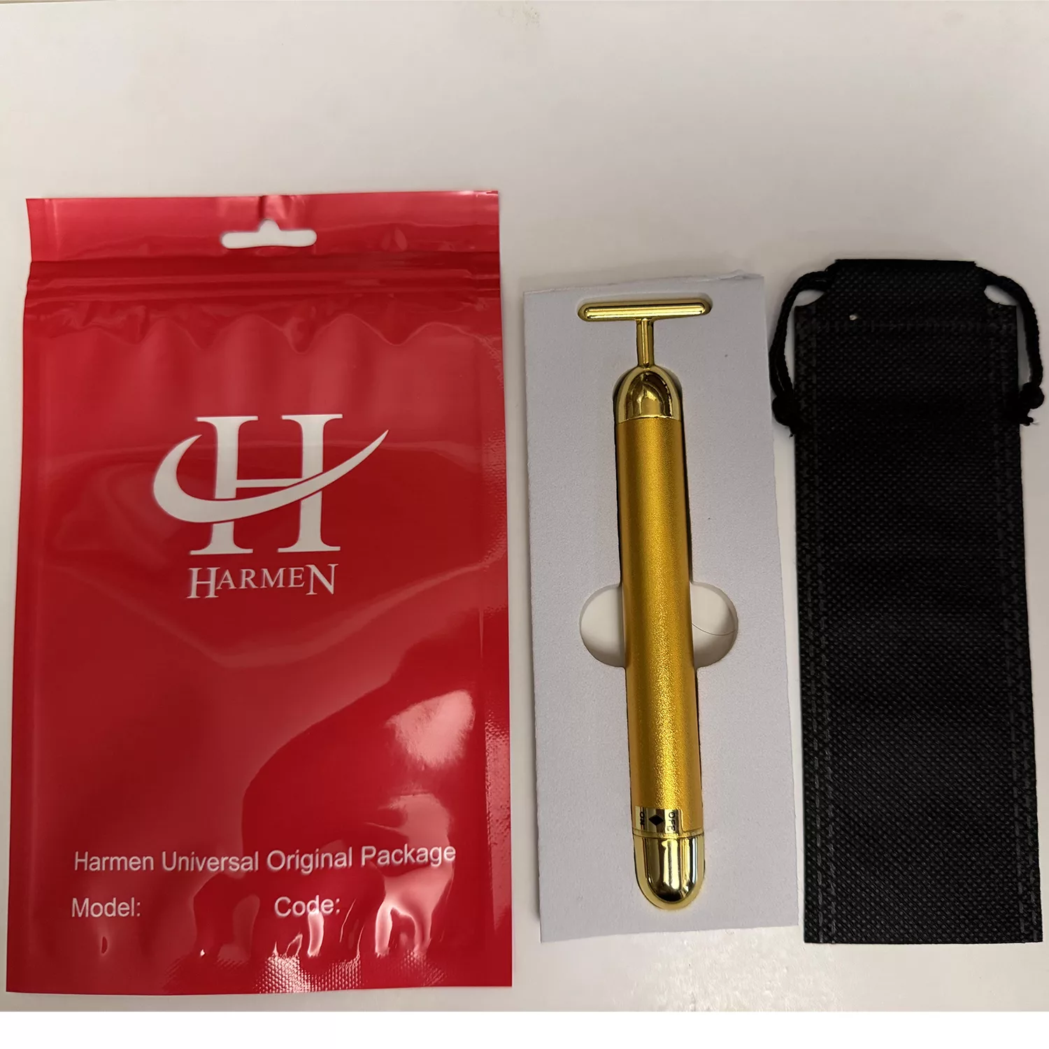 ماساژور صورت هارمن مدل BEAUTY BAR 24K