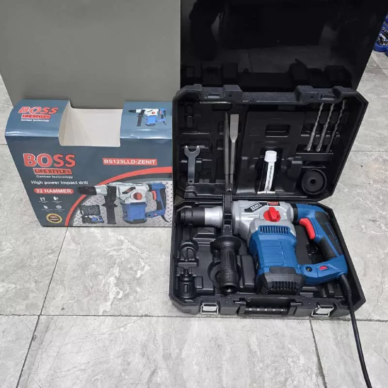 دریل بتن کن سه نظام چهار شیار 7 کیلویی باس مدل BS-ZENIT 7K