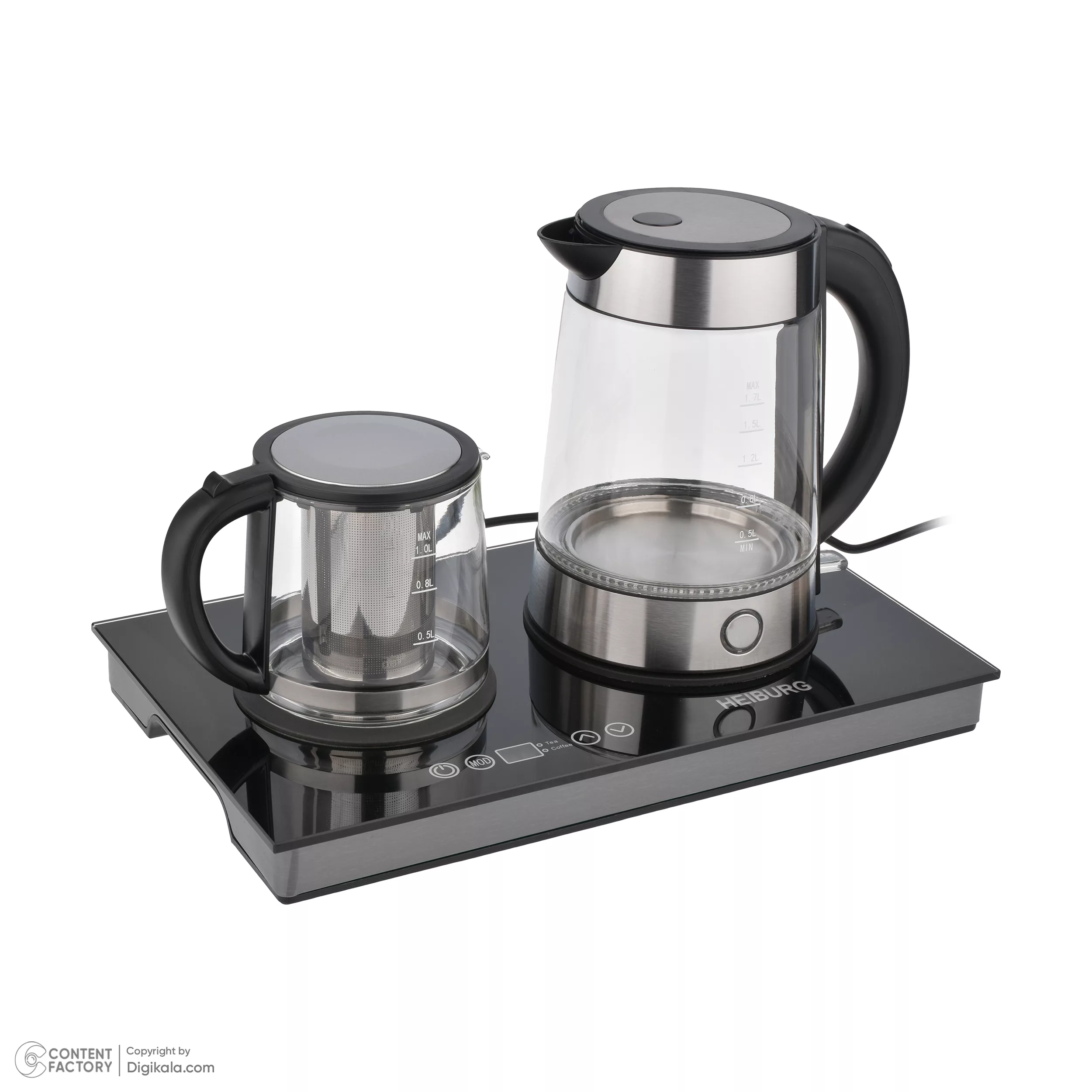 چای ساز کنار هم هایبورگ مدل TM-4016