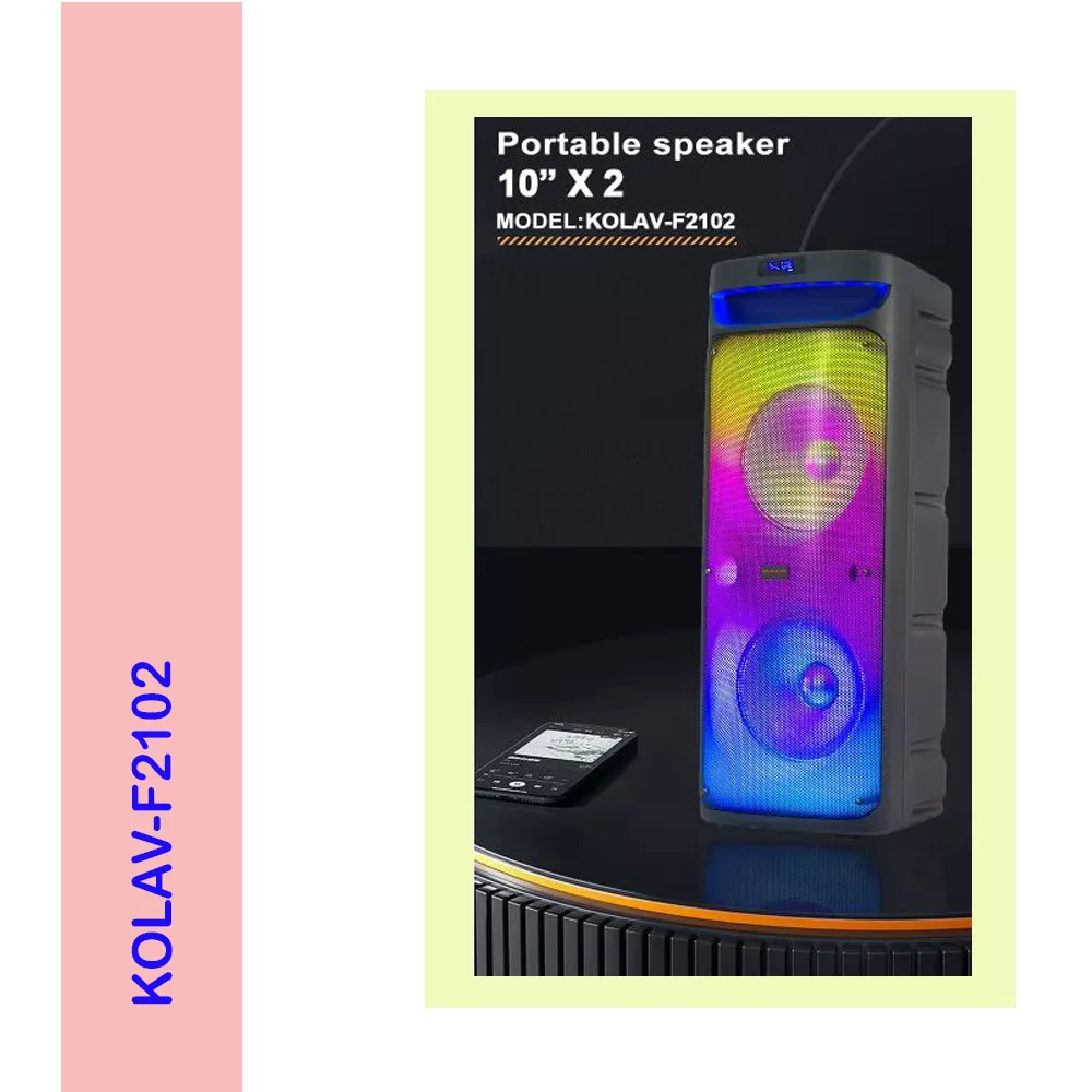اسپیکر بلوتوثی مدل KOLAV-F2102