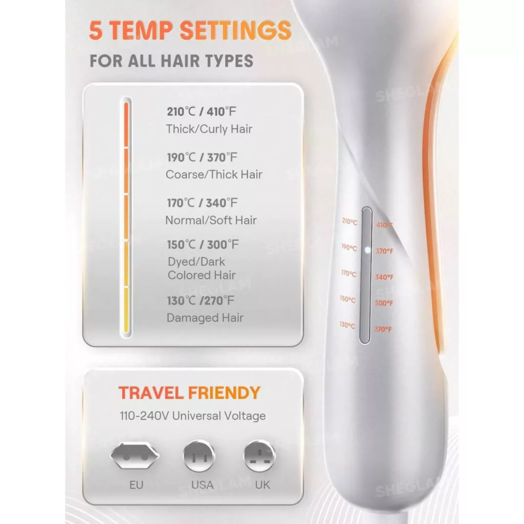 اتو مو شیگلم مدل Beach Babe