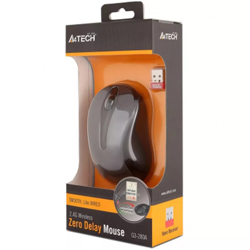 ماوس بی سیم ای فورتک مدل G3-280A