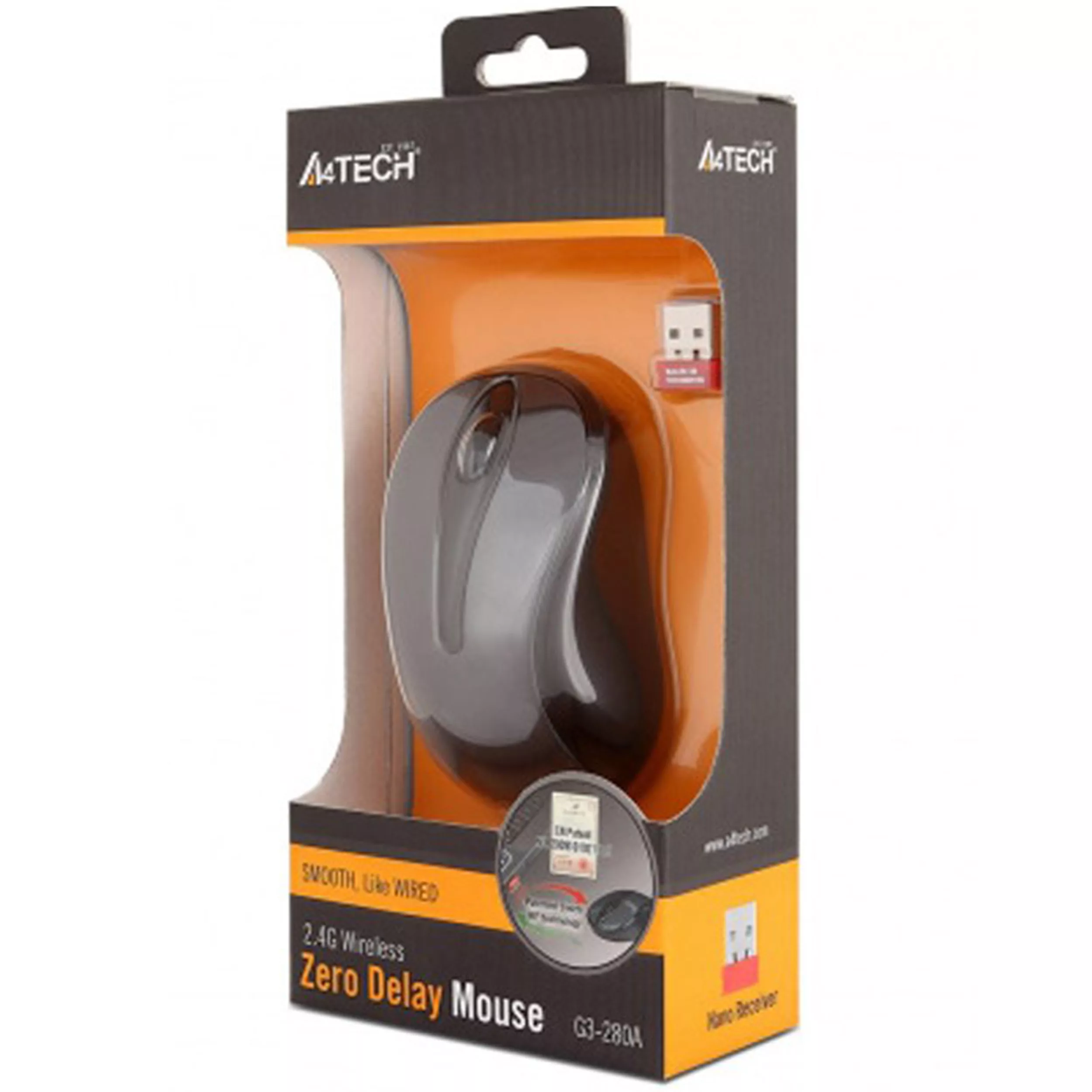 ماوس بی سیم ای فورتک مدل G3-280A