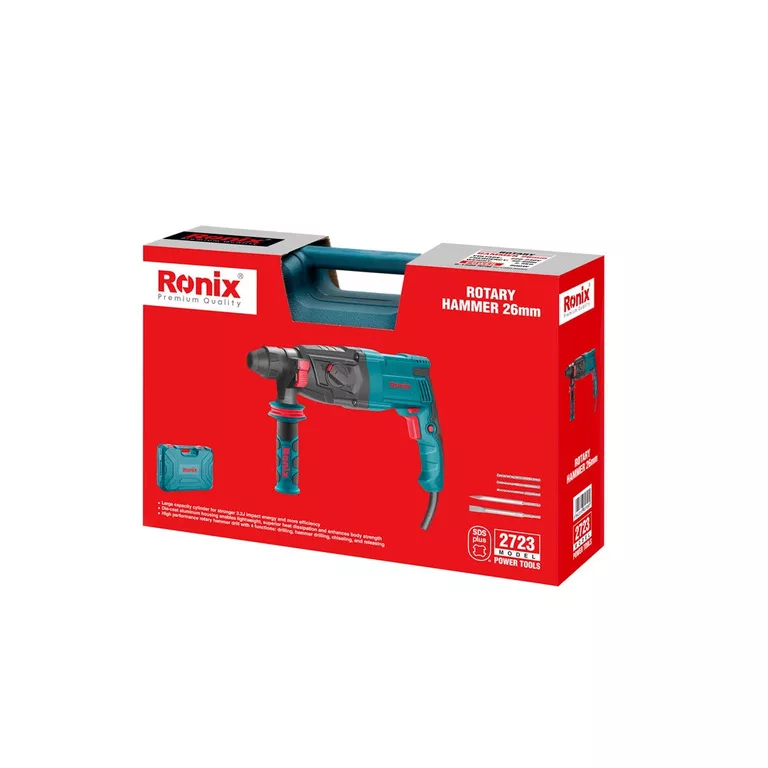 دریل بتن کن 26 میلیمتری 850 وات رونیکس مدل 2723