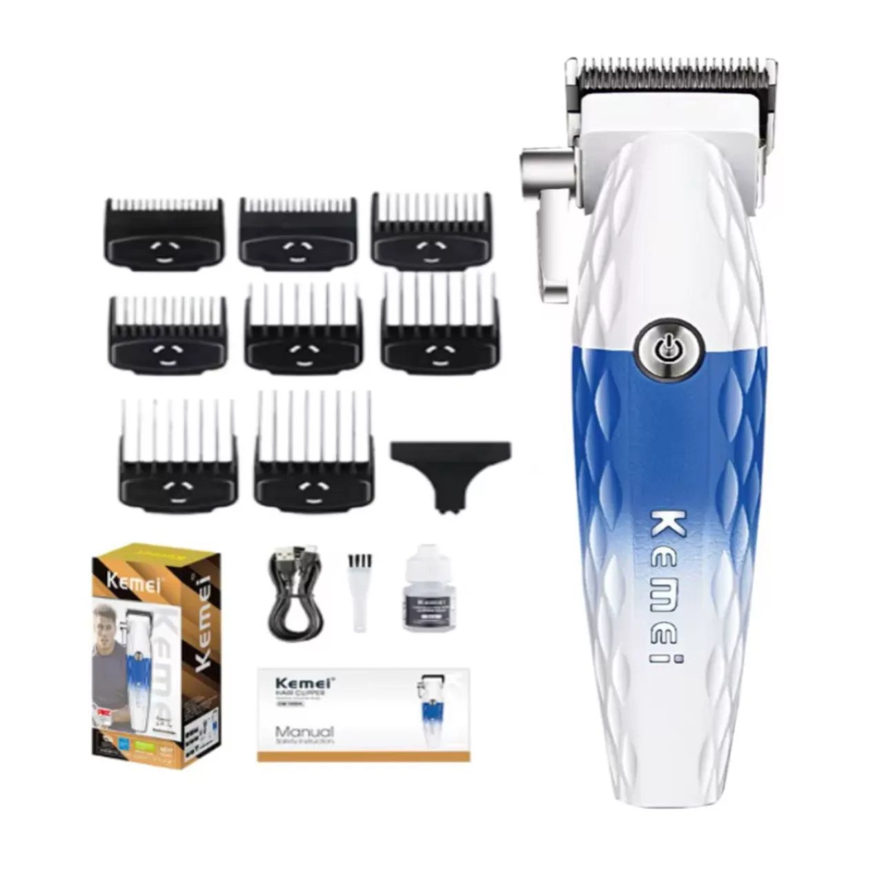 ماشین اصلاح موی سر و صورت شارژی کیمی مدل KM-1689A