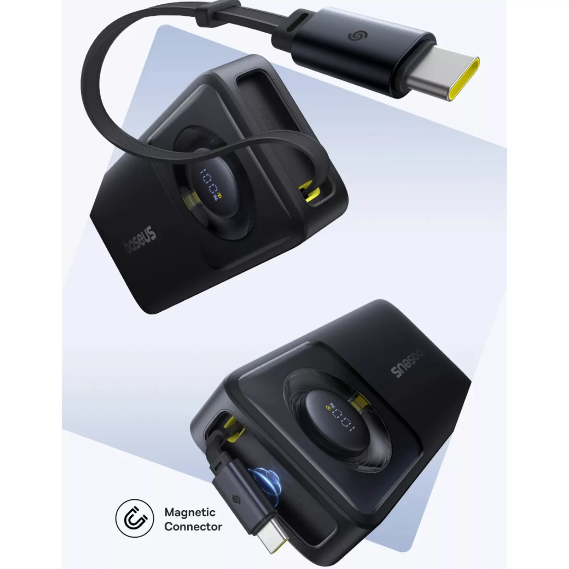 پاوربانک بیسوس مدل NOMOS 65W ظرفیت 20000 میلی آمپر ساعت