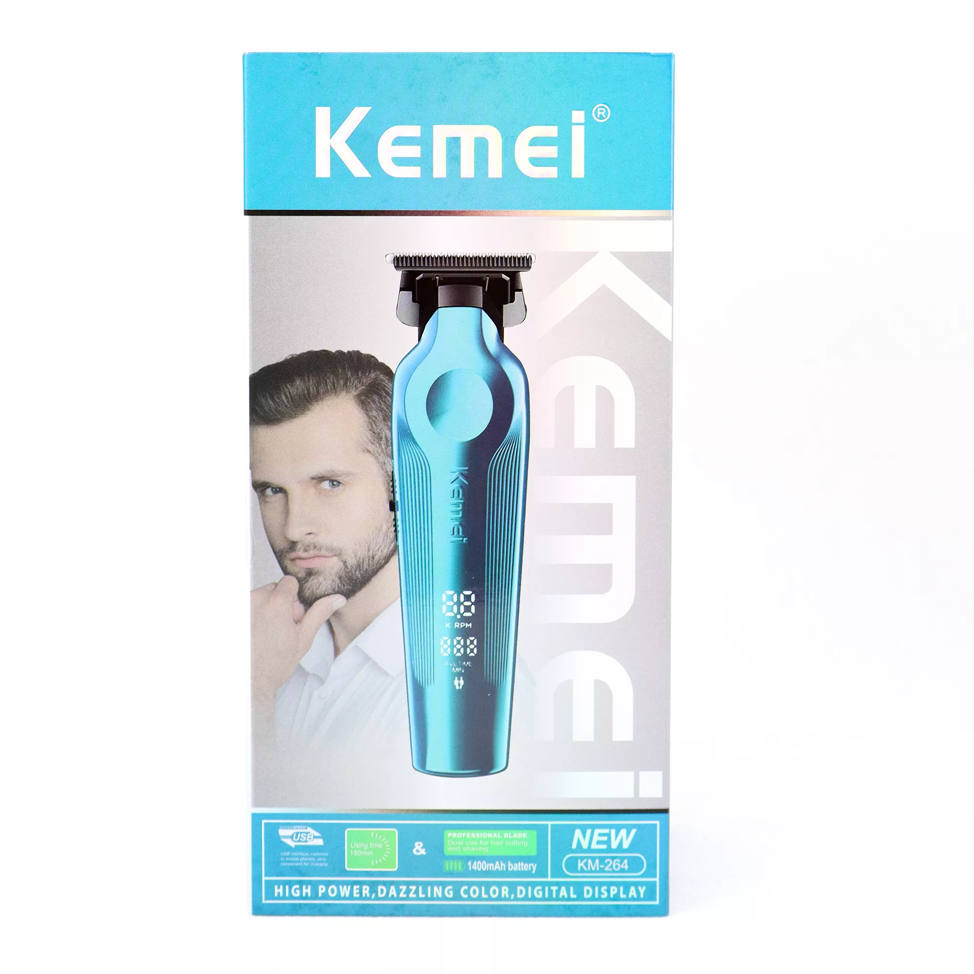 ماشین اصلاح موی سر و صورت کیمی مدل KM-264