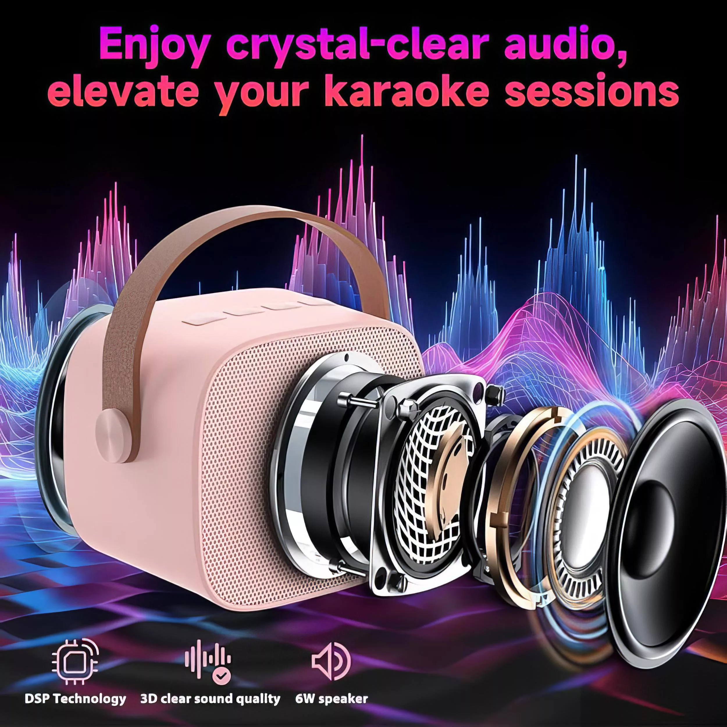 اسپیکر بلوتوثی قابل حمل مدل K1