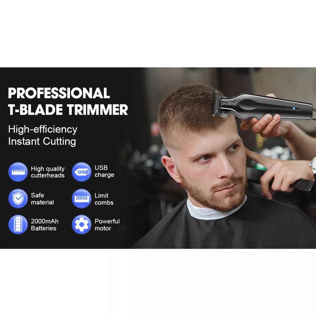 ماشین اصلاح موی سر و صورت شارژی دیناواری مدل D-192