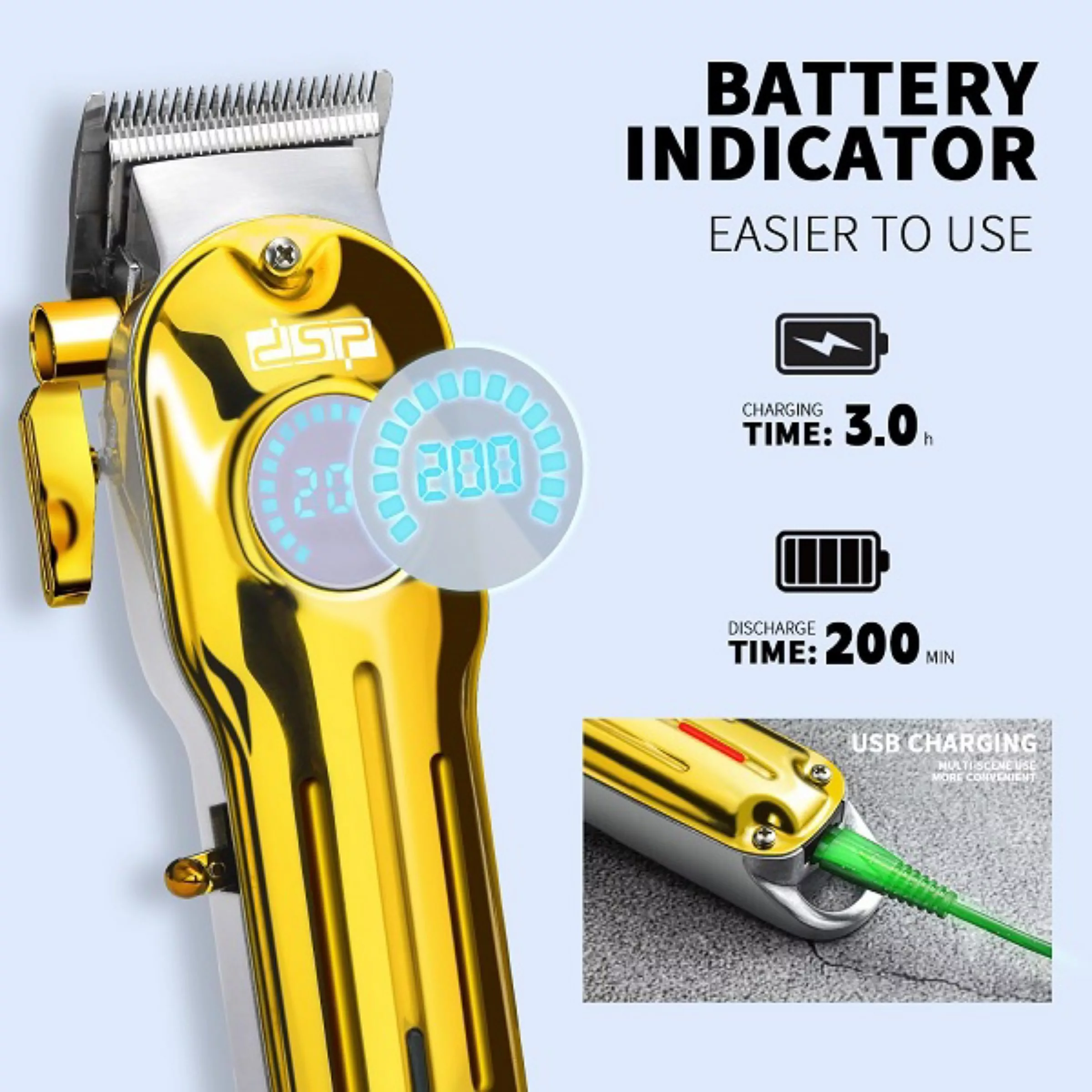 ماشین اصلاح موی سر و صورت دی اس پی مدل 90548