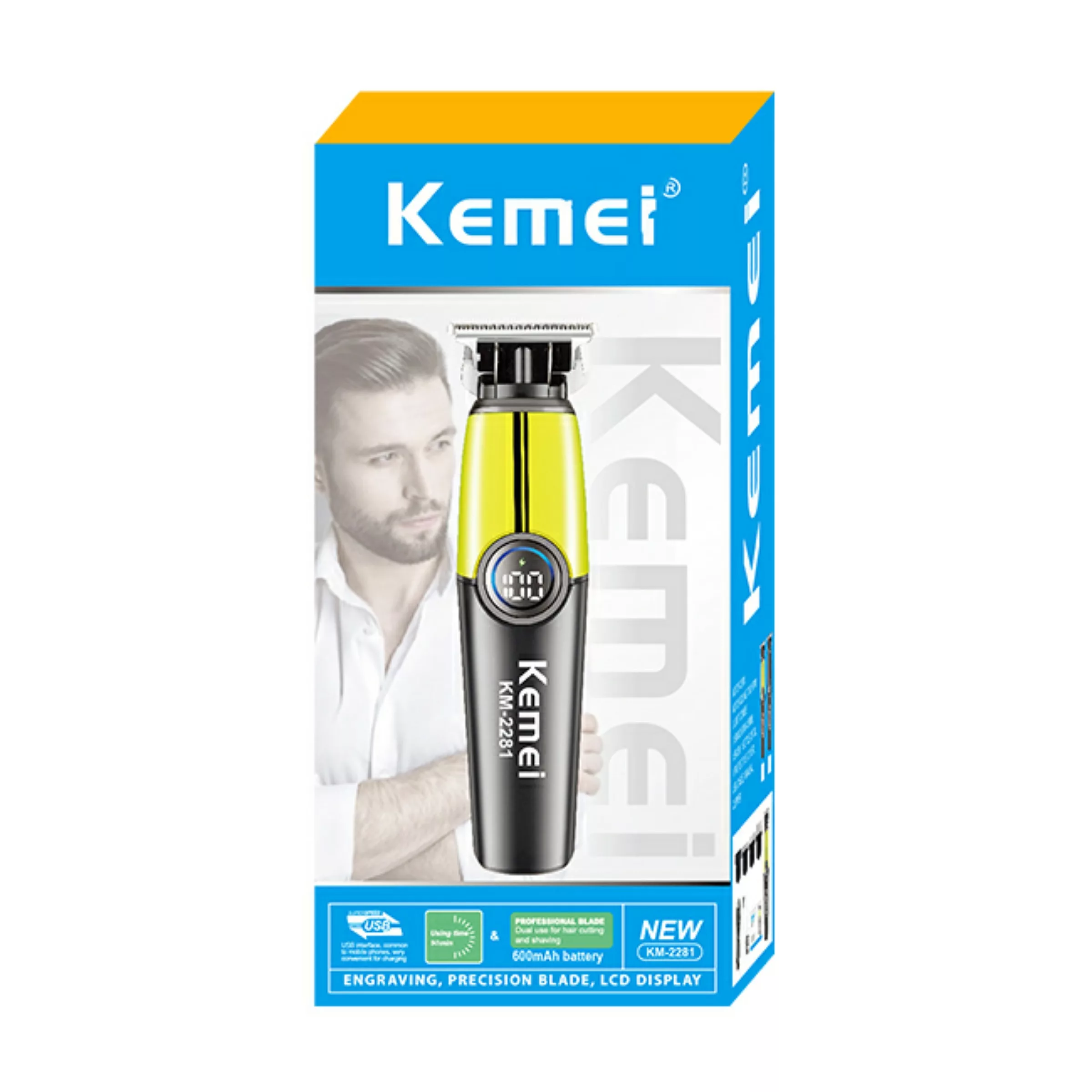 ماشین اصلاح موی سر و صورت کیمی مدل KM-2281