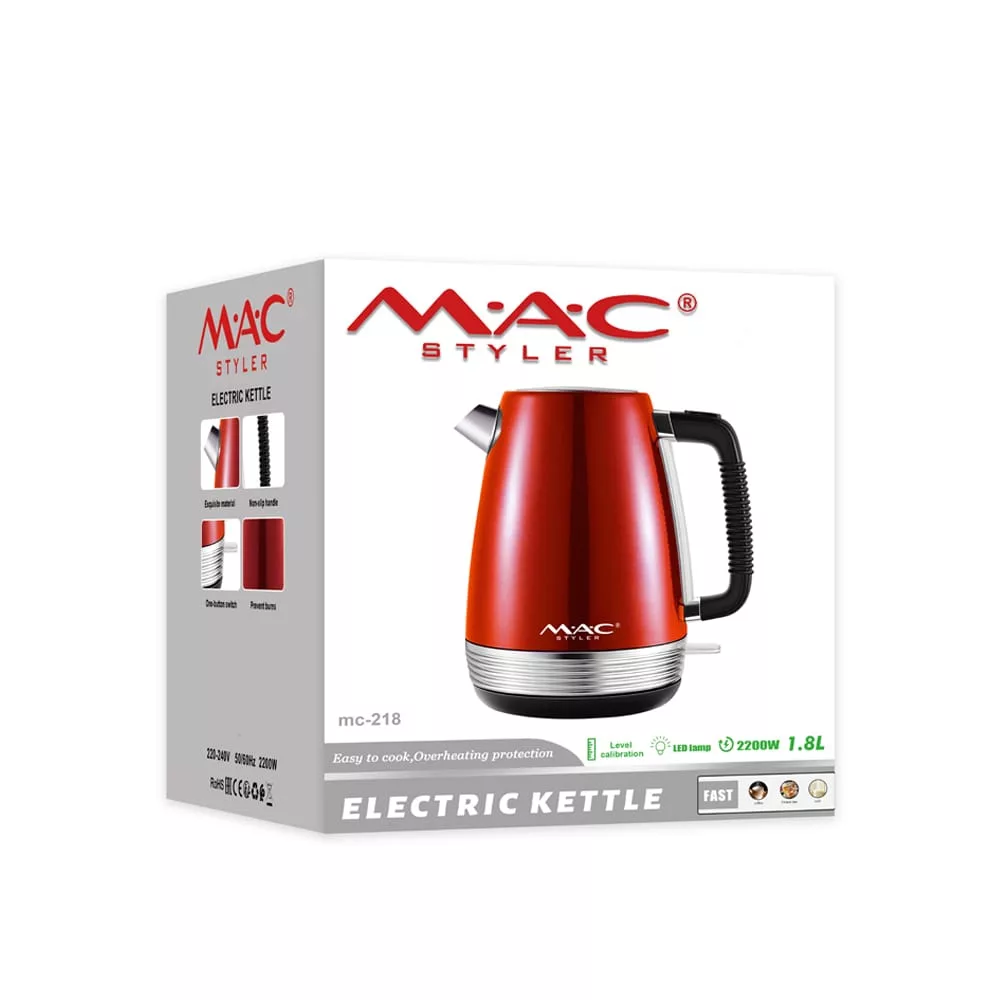 کتری برقی مک استایلر مدل MC-218 گنجایش 1.7 لیتر