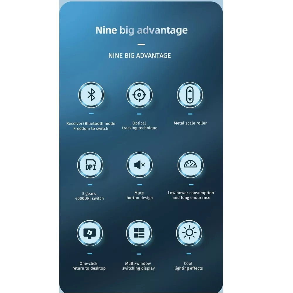 ماوس بی سیم مدل M10