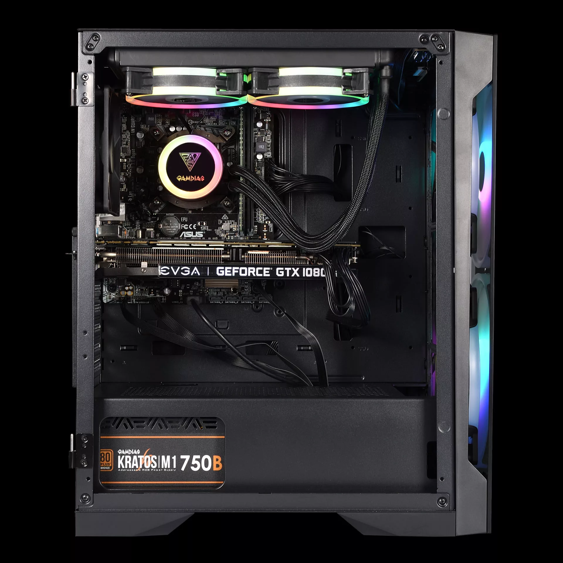 کیس کامپیوتر گیم دیاس مدل APOLLO-E2 ELITE