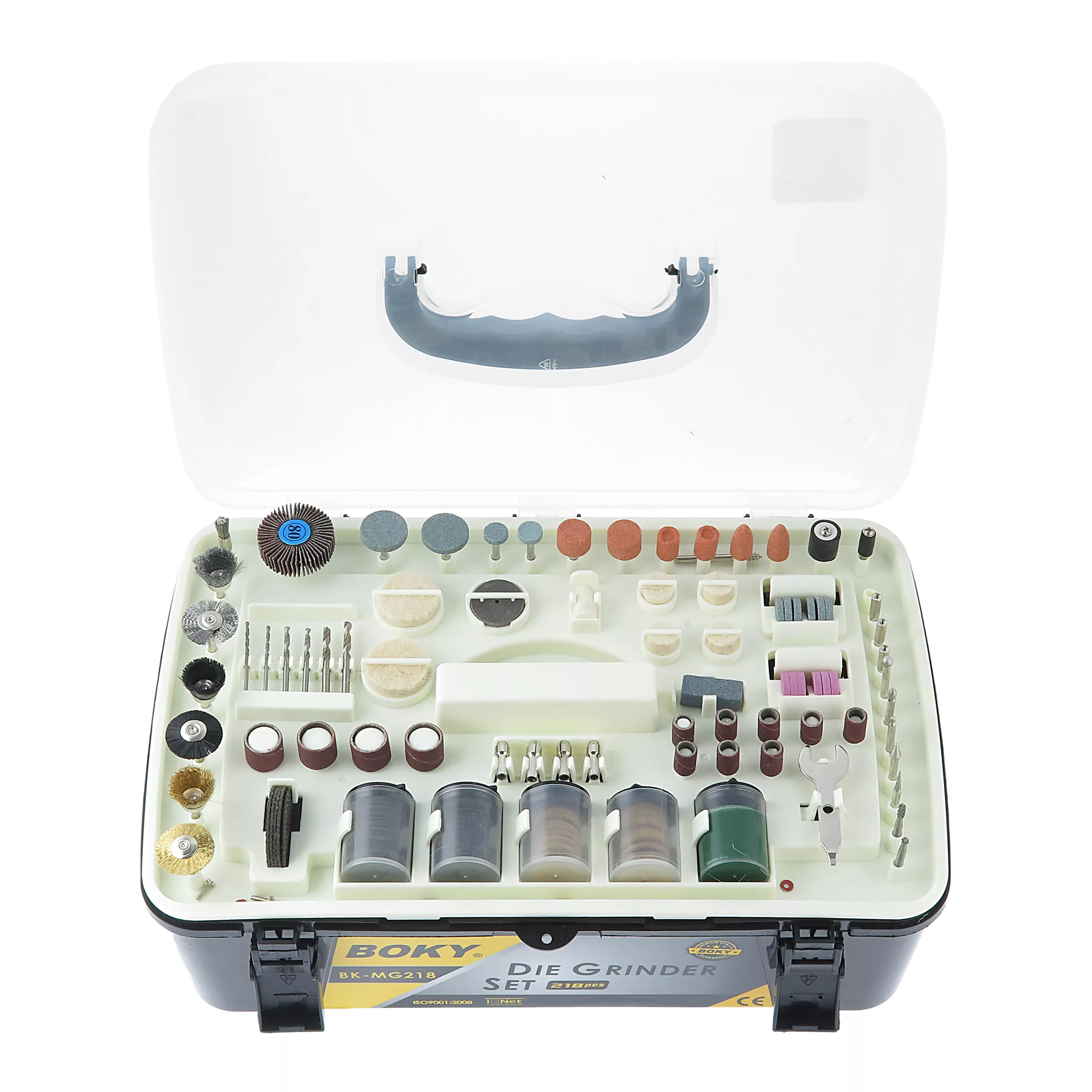 فرز انگشتی مینیاتوری بوکی مدل BK-MG218-220W مجموعه 218 عددی