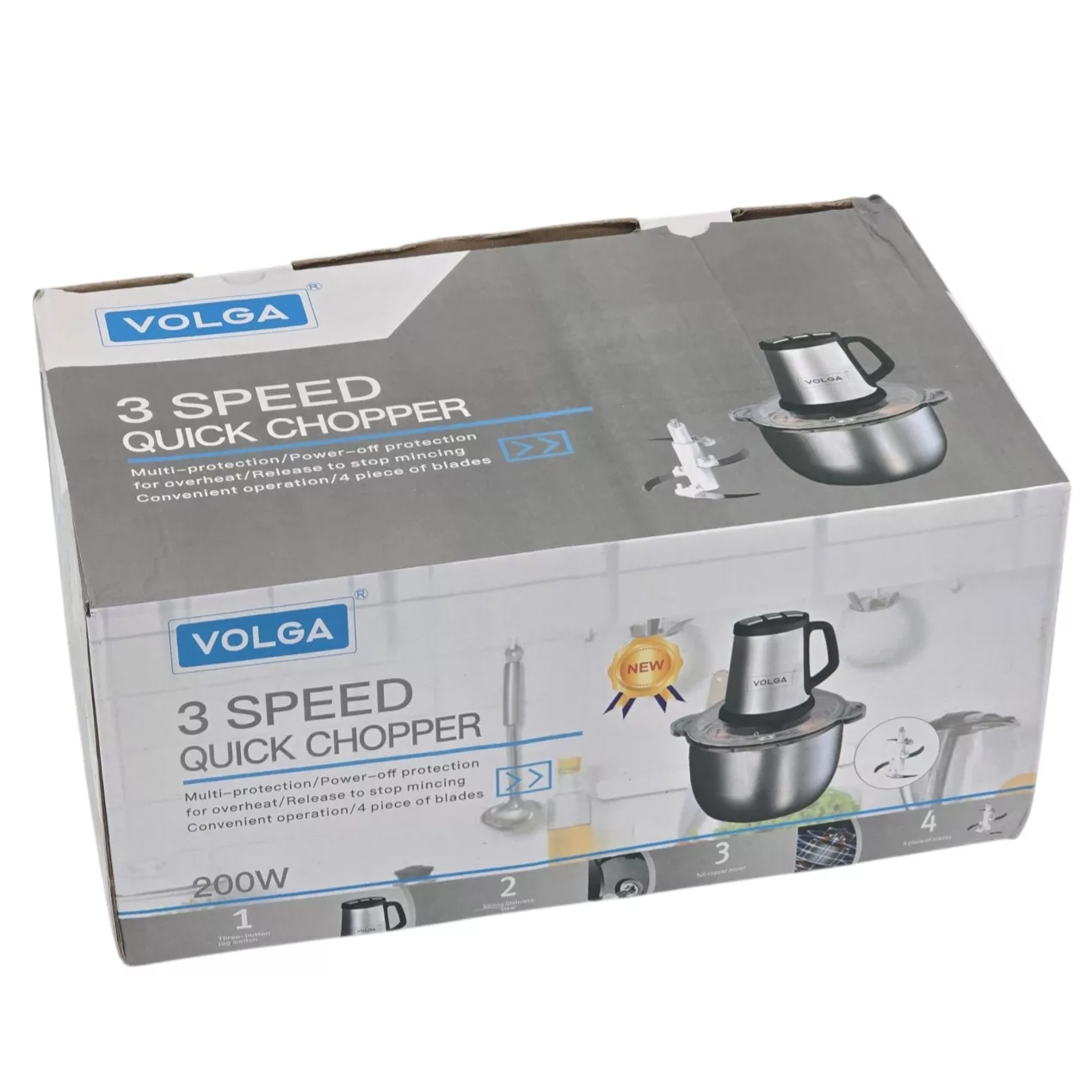 خردکن 2 لیتری ولگا مدل 3SPEED