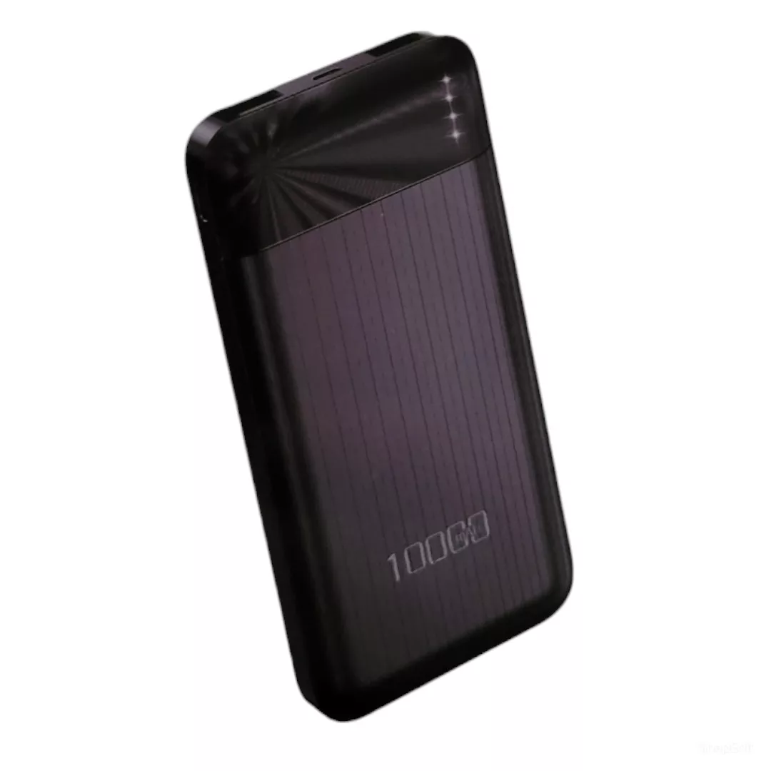 پاوربانک مدل 2.1A ظرفیت 10000 میلی آمپرساعت به همراه کابل تبدیل microUSB