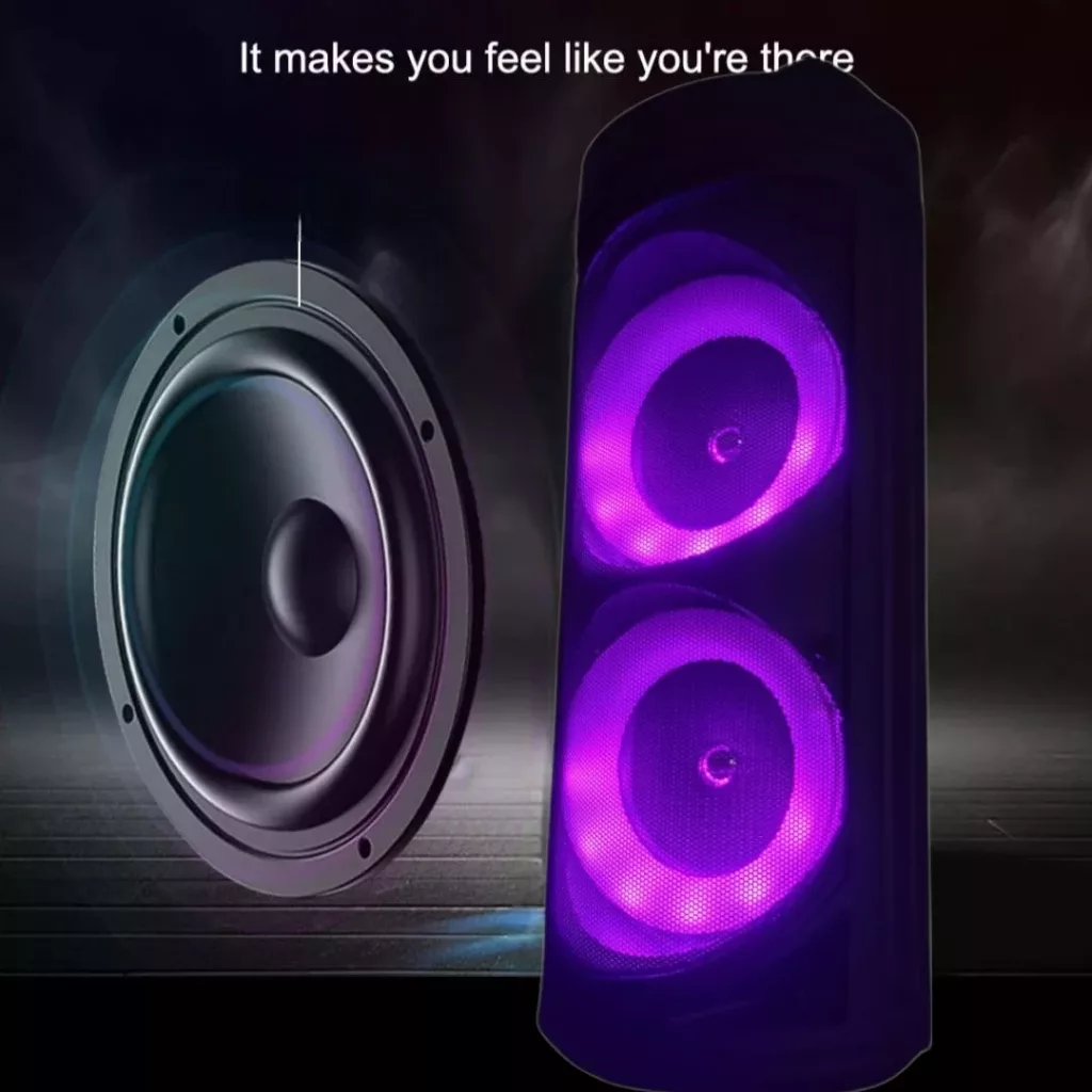 اسپیکر بلوتوثی قابل حمل مدل C0L0RFUL Bass Speaker