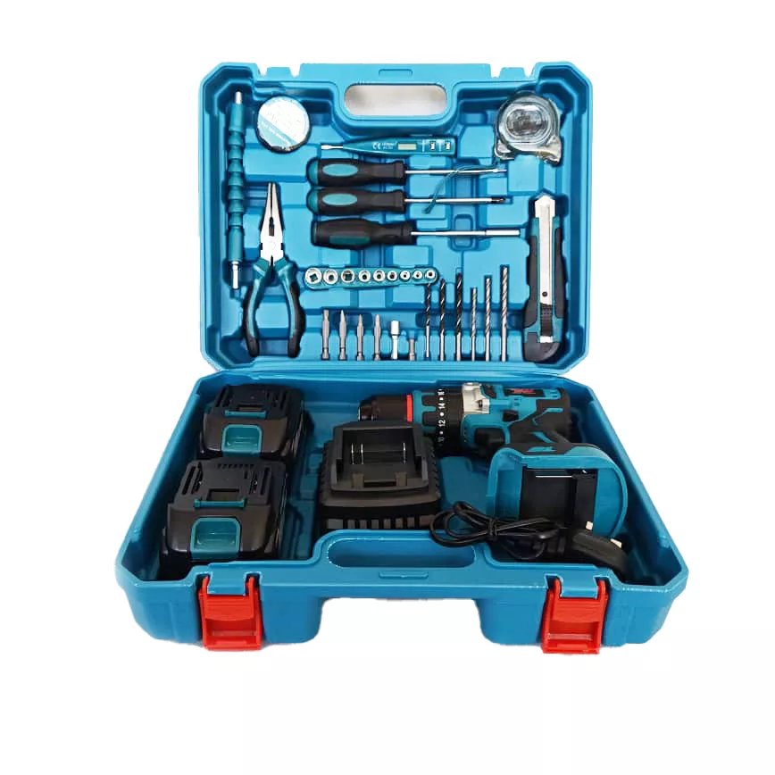 مجموعه 33 عددی دریل چکشی شارژی 13 میلی متری 148 ولت باس مدل 148VF-Brushless