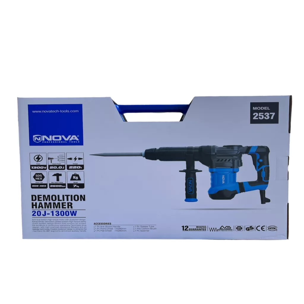 چکش تخریب نووا مدل 2537