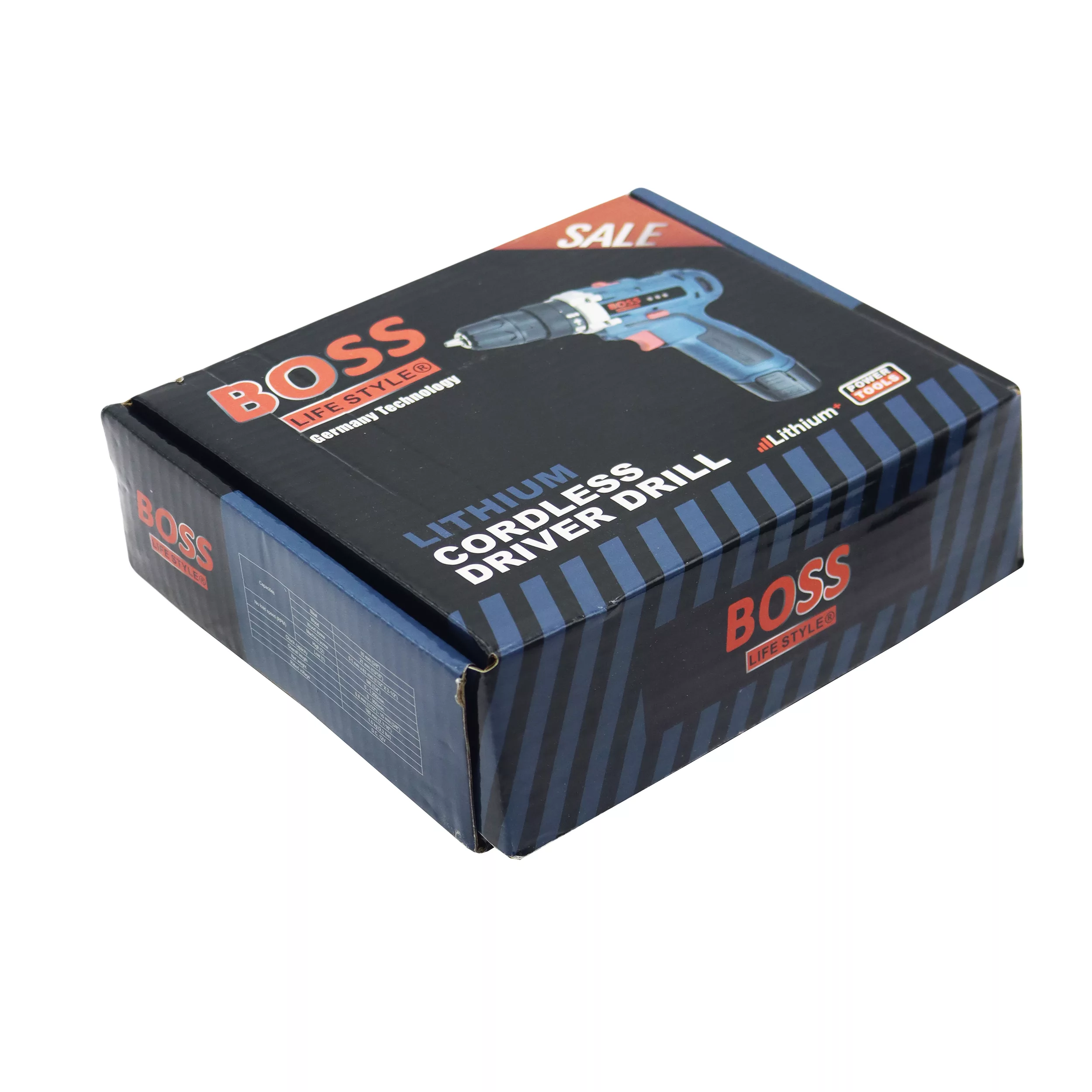 دریل پیچ گوشتی شارژی  10 میلیمتری 12 ولت باس کد YP-12V