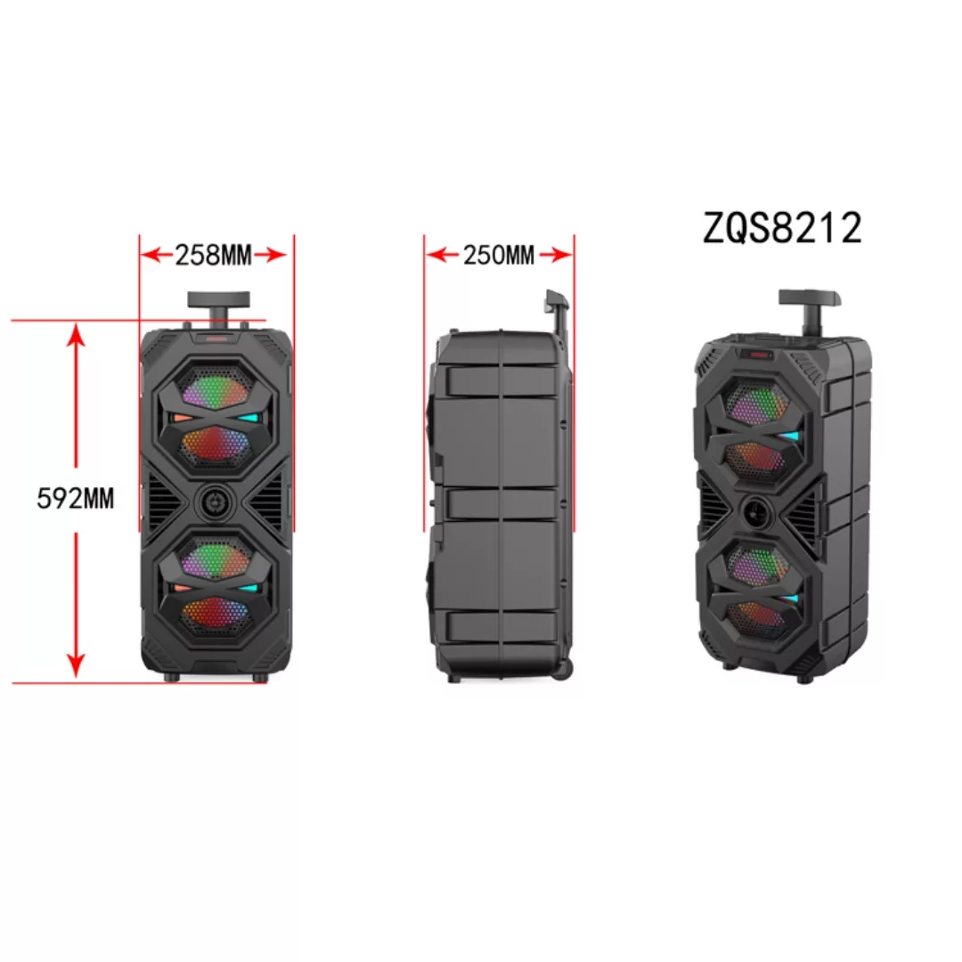 اسپیکر بلوتوثی قابل حمل مدل ZQS8212