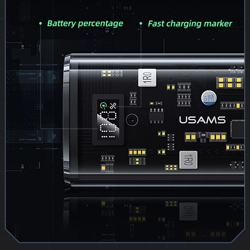 پاوربانک یوسمز مدل CD189 ظرفیت 9000 میلی آمپر