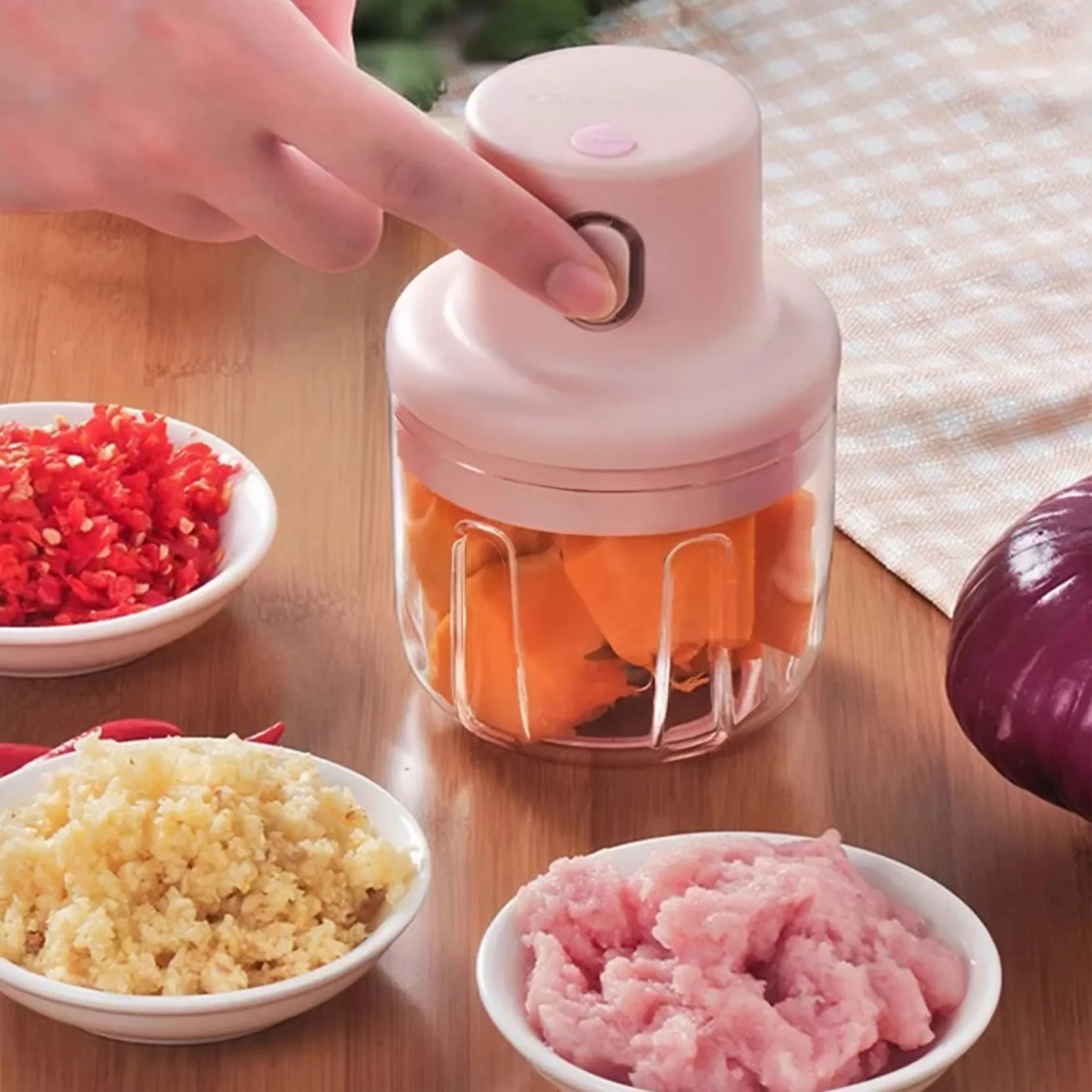 خردکن شارژی کد KB010 خردکن شارژی کد KB010