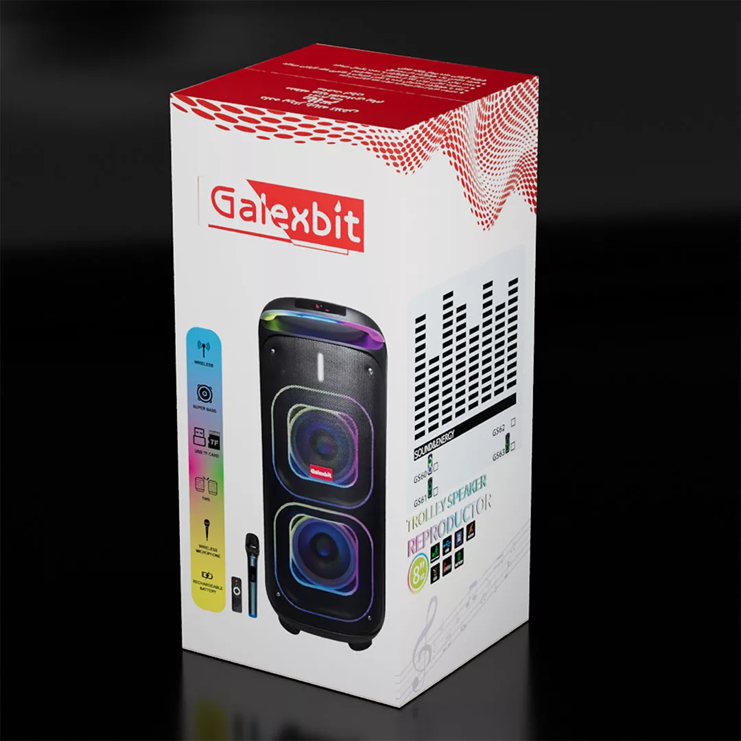 اسپیکر بلوتوثی قابل حمل گلکسبیت مدل GS_63