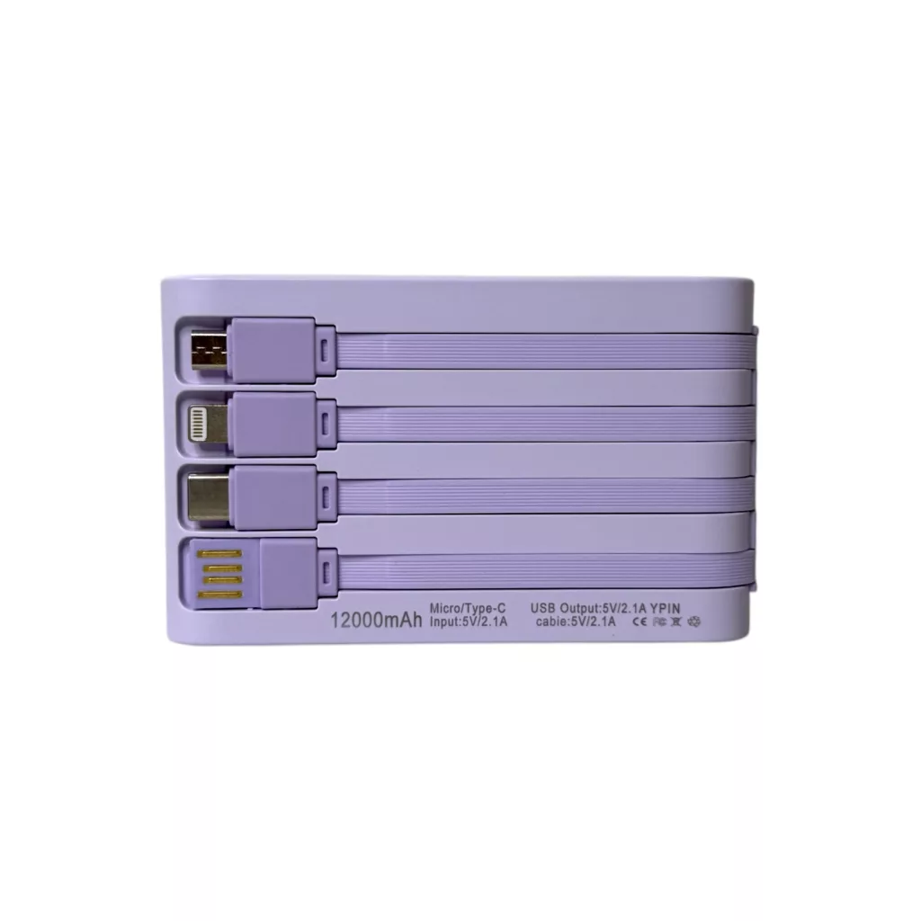 پاوربانک طرح خرسی ظرفیت 12000 میلی آمپر ساعت