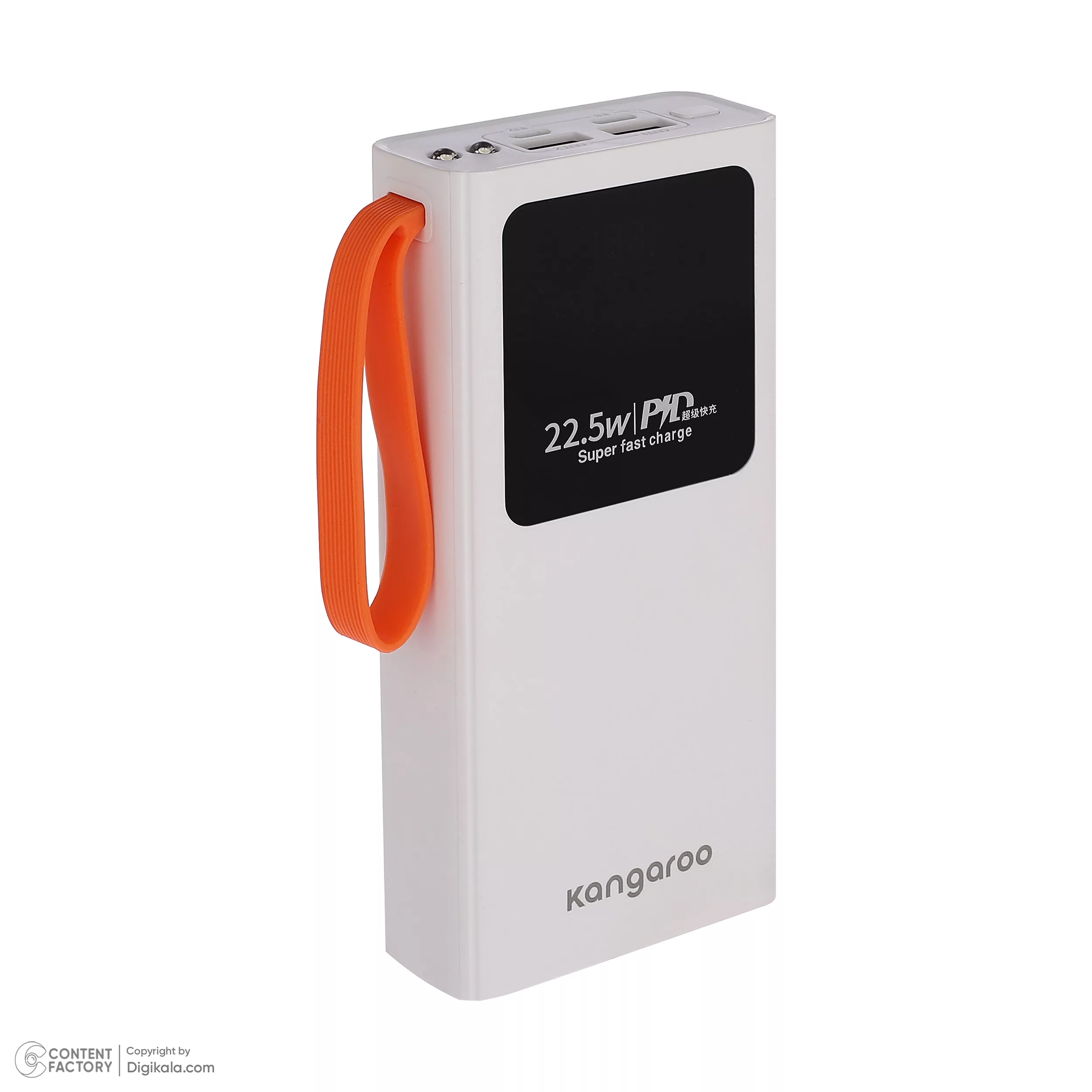 پاوربانک کانگورو مدل K-22 ظرفیت 20000 میلی‌آمپر ساعت