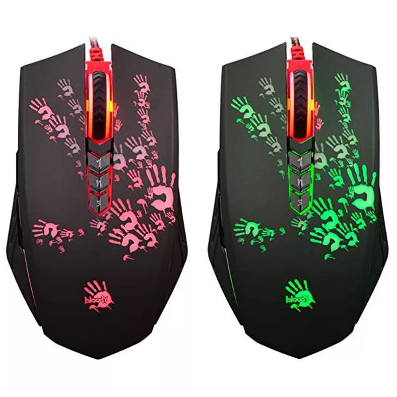 ماوس مخصوص بازی بلادی مدل A_6O_NEON_RGB