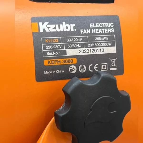 بخاری برقی زوبر مدل KEFH-3000