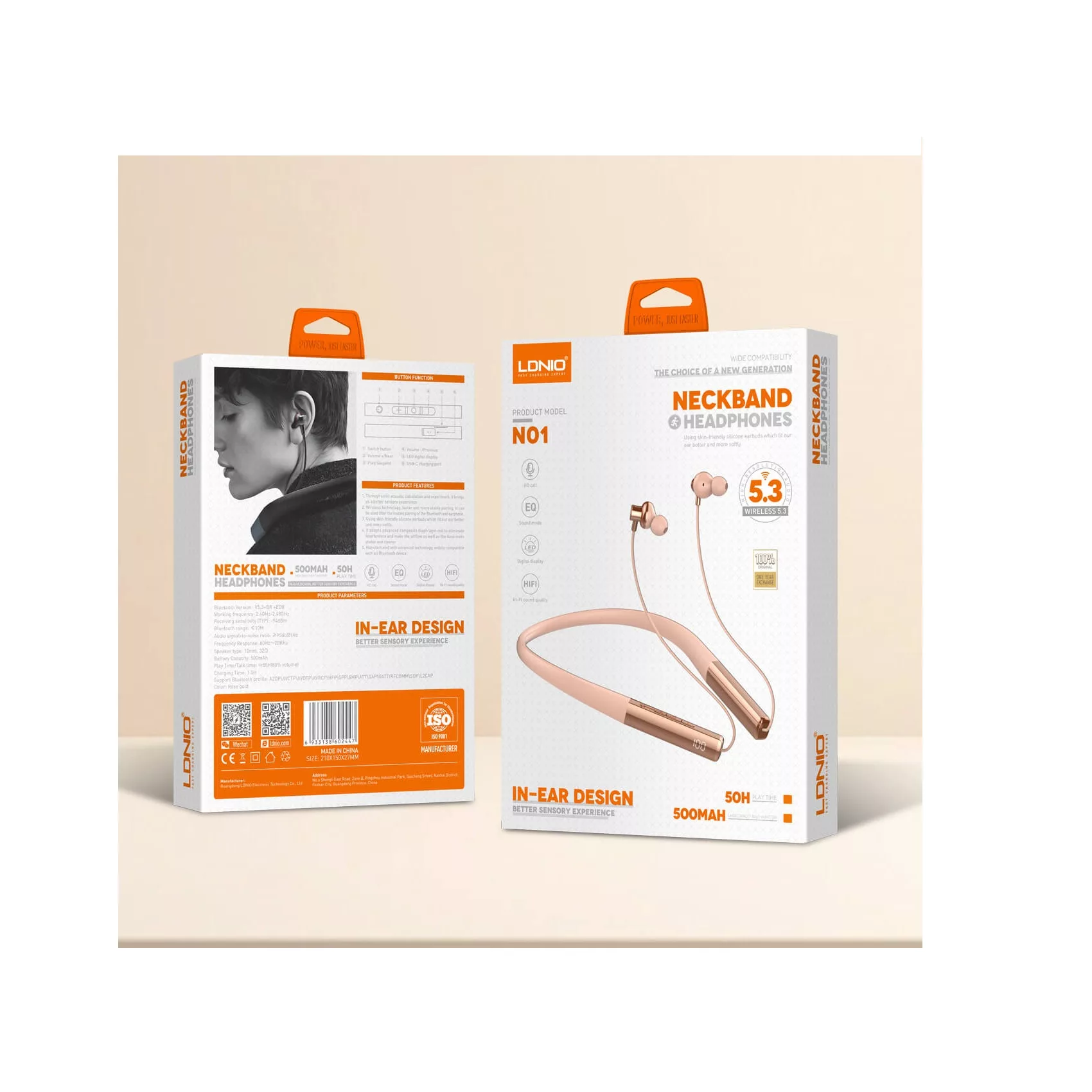 هدفون بلوتوثی الدینیو مدل N01