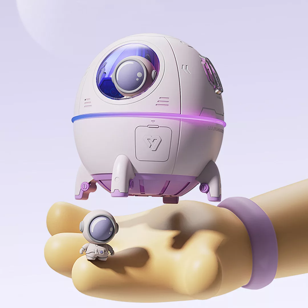 دستگاه بخور و رطوبت‌ساز سرد مدل فضانورد کد MJ046