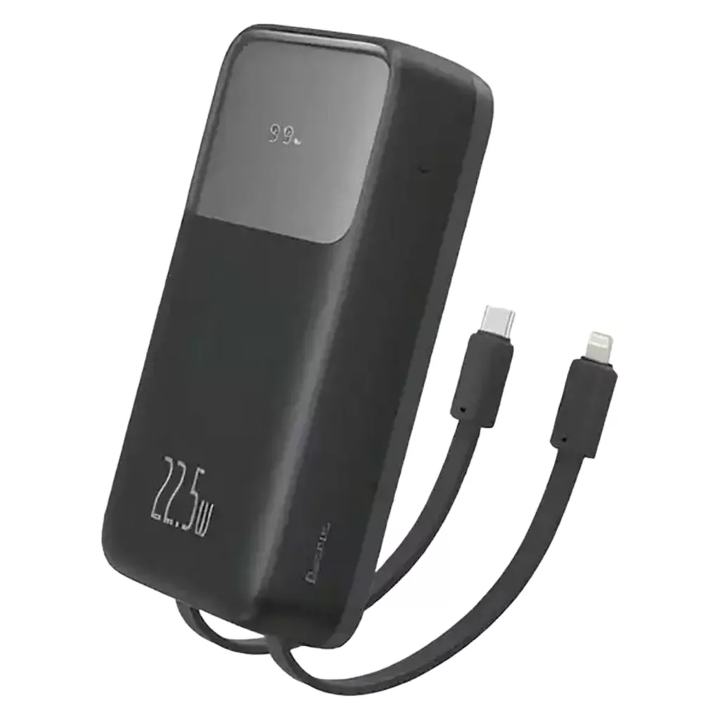 پاوربانک بیسوس مدل Comet Series 22.5W ظرفیت 20000 میلی آمپر ساعت