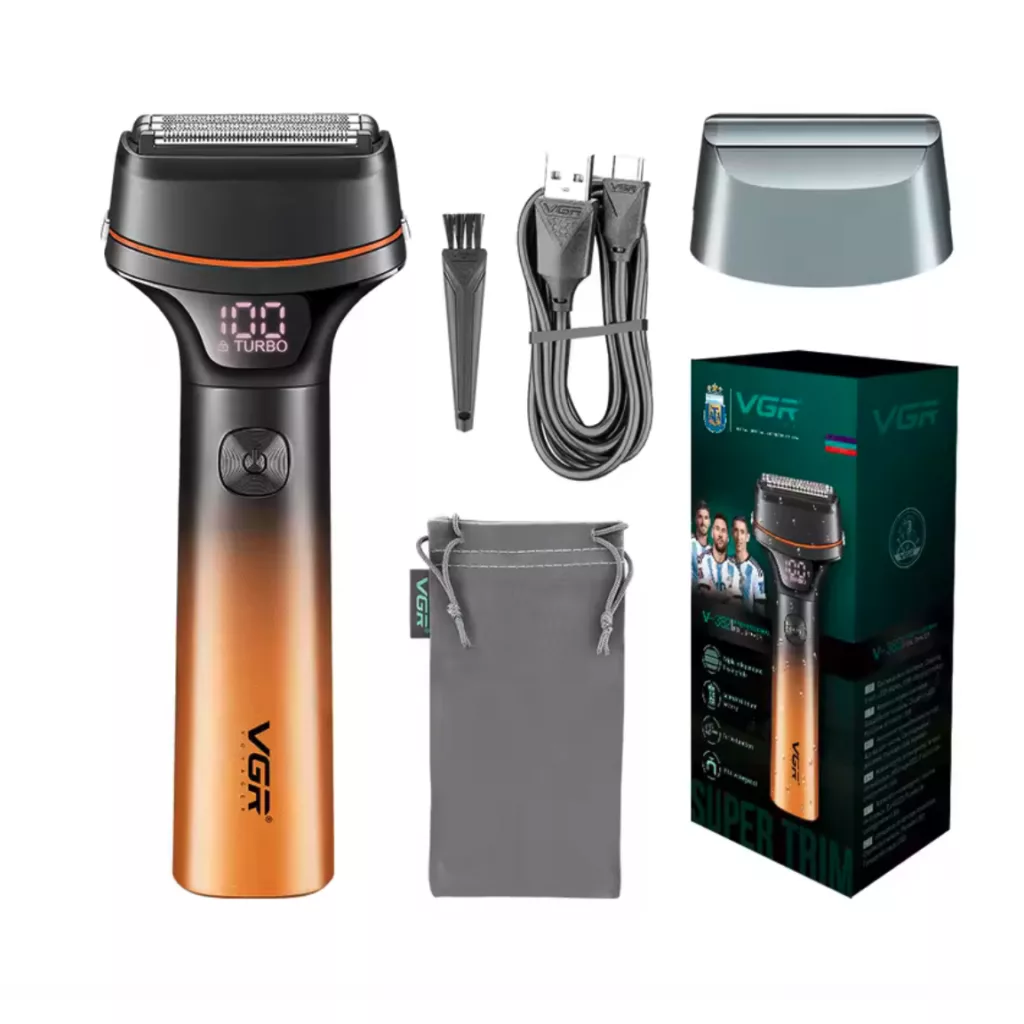 ماشین اصلاح صورت شارژی وی جی ار مدل v-382