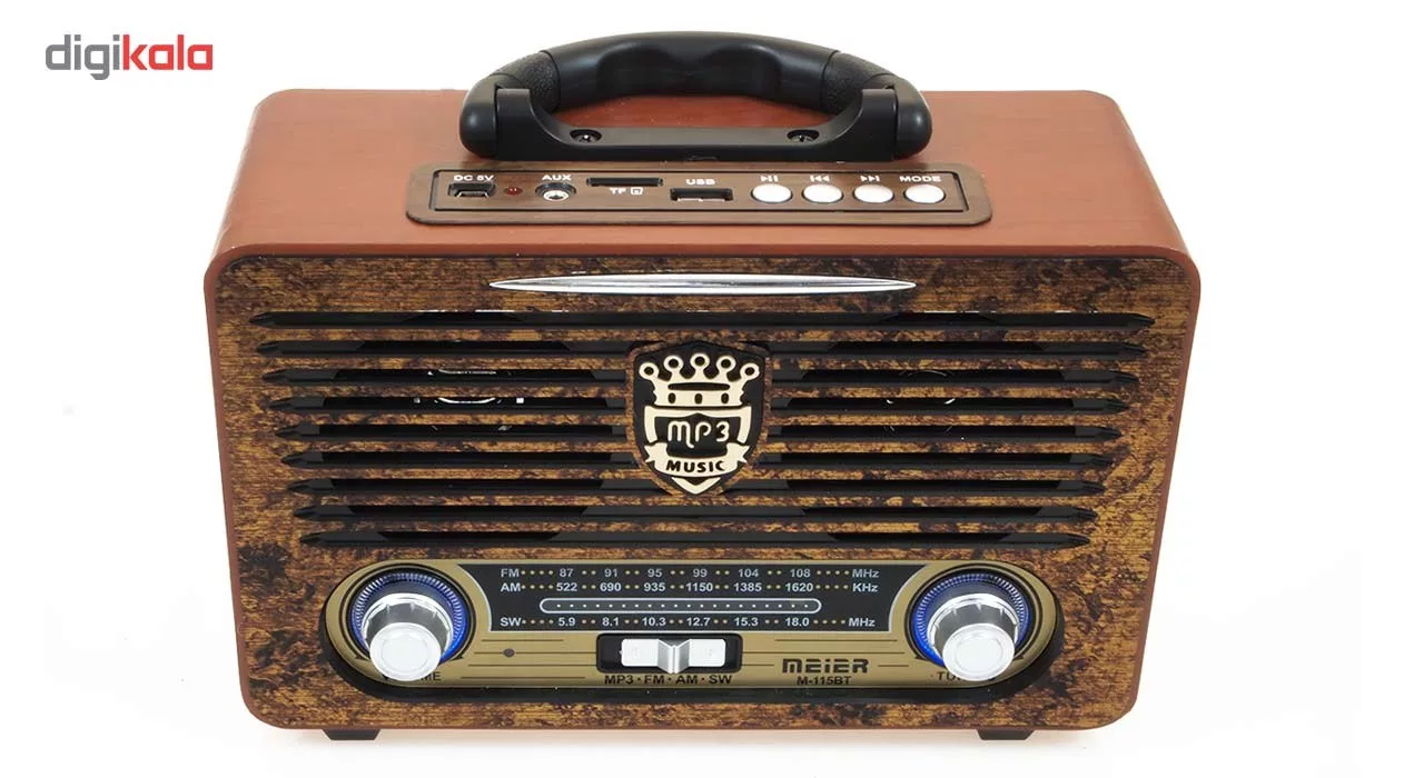 اسپیکر بلوتوثی قابل حمل میر مدل M-115BT