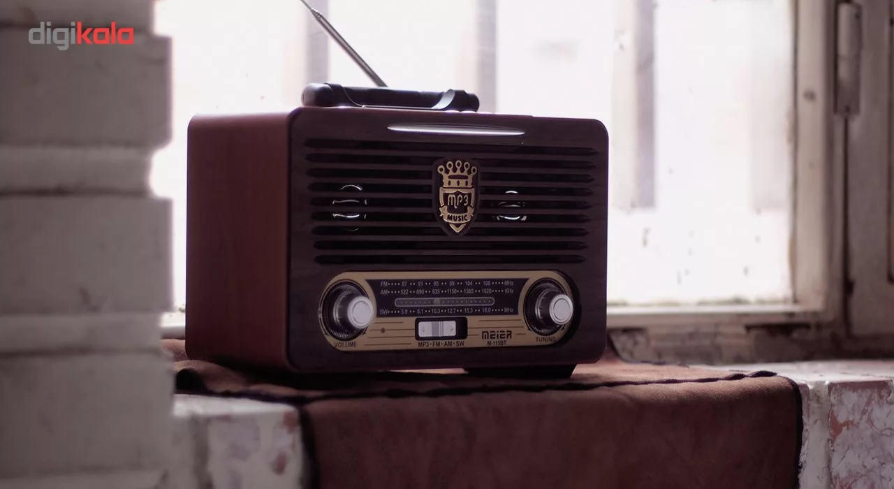 اسپیکر بلوتوثی قابل حمل میر مدل M-115BT