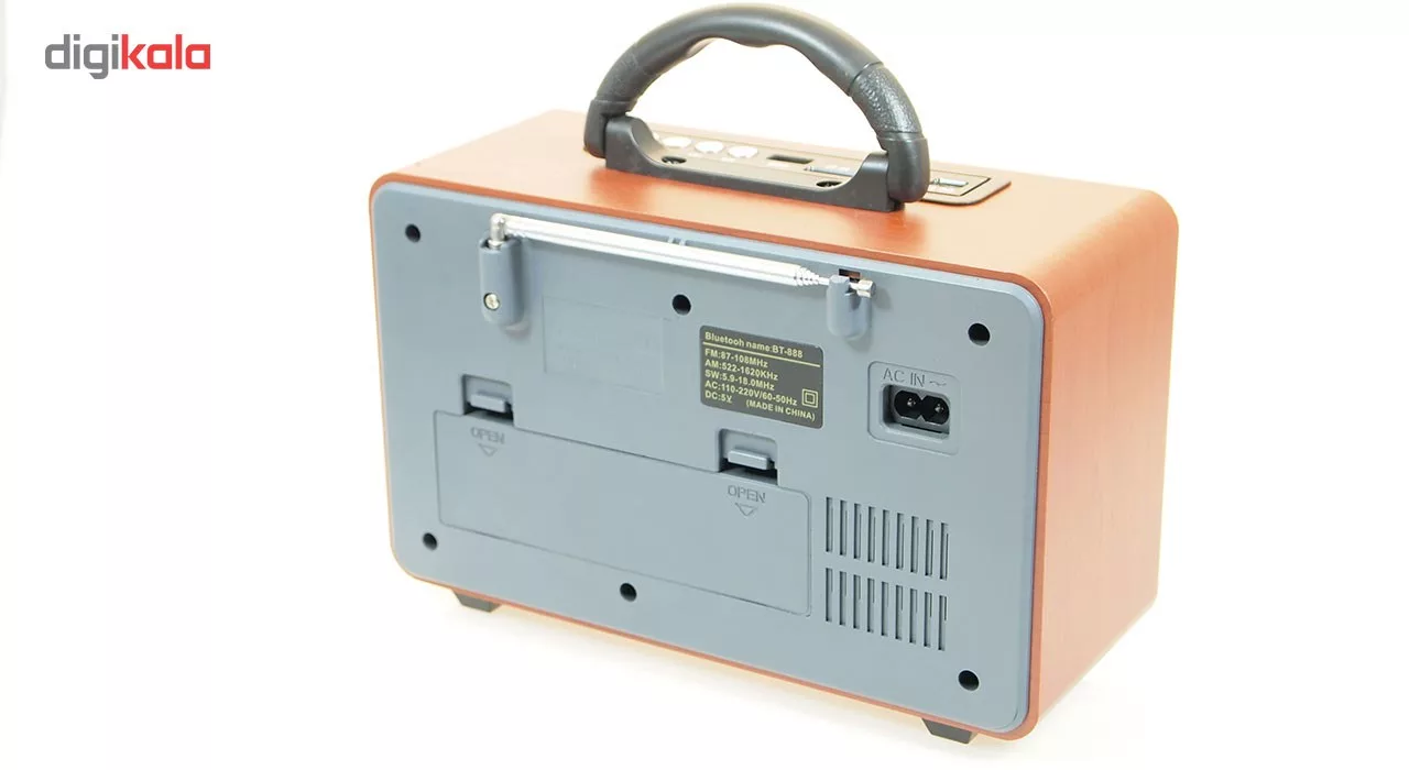 اسپیکر بلوتوثی قابل حمل میر مدل M-115BT