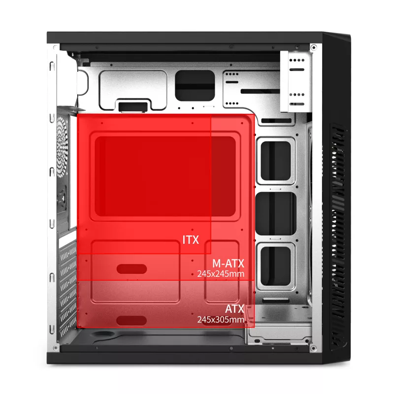 کیس کامپیوتر هایپرکوول مدل A17-USB3.0