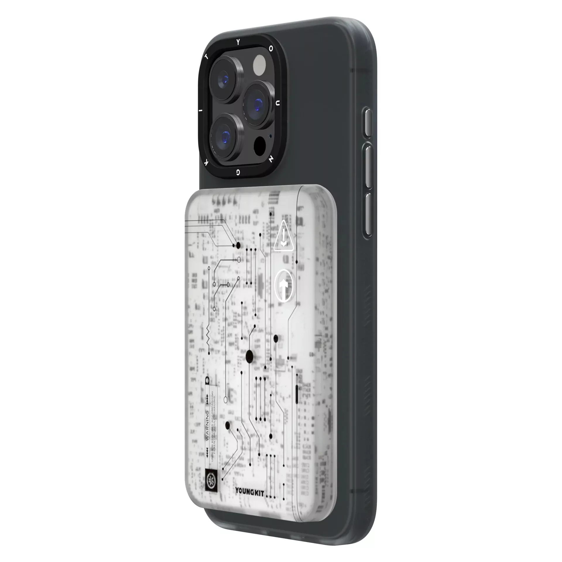 پاوربانک یانگ کیت مدل MagSafe Compatible کد Z02 ظرفیت 5000 میلی آمپر ساعت